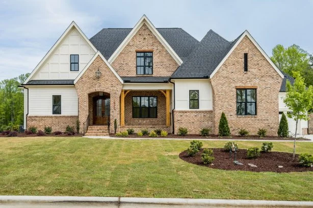 Modern Suburban house Plan with Open Floor Design and CAD Blueprint