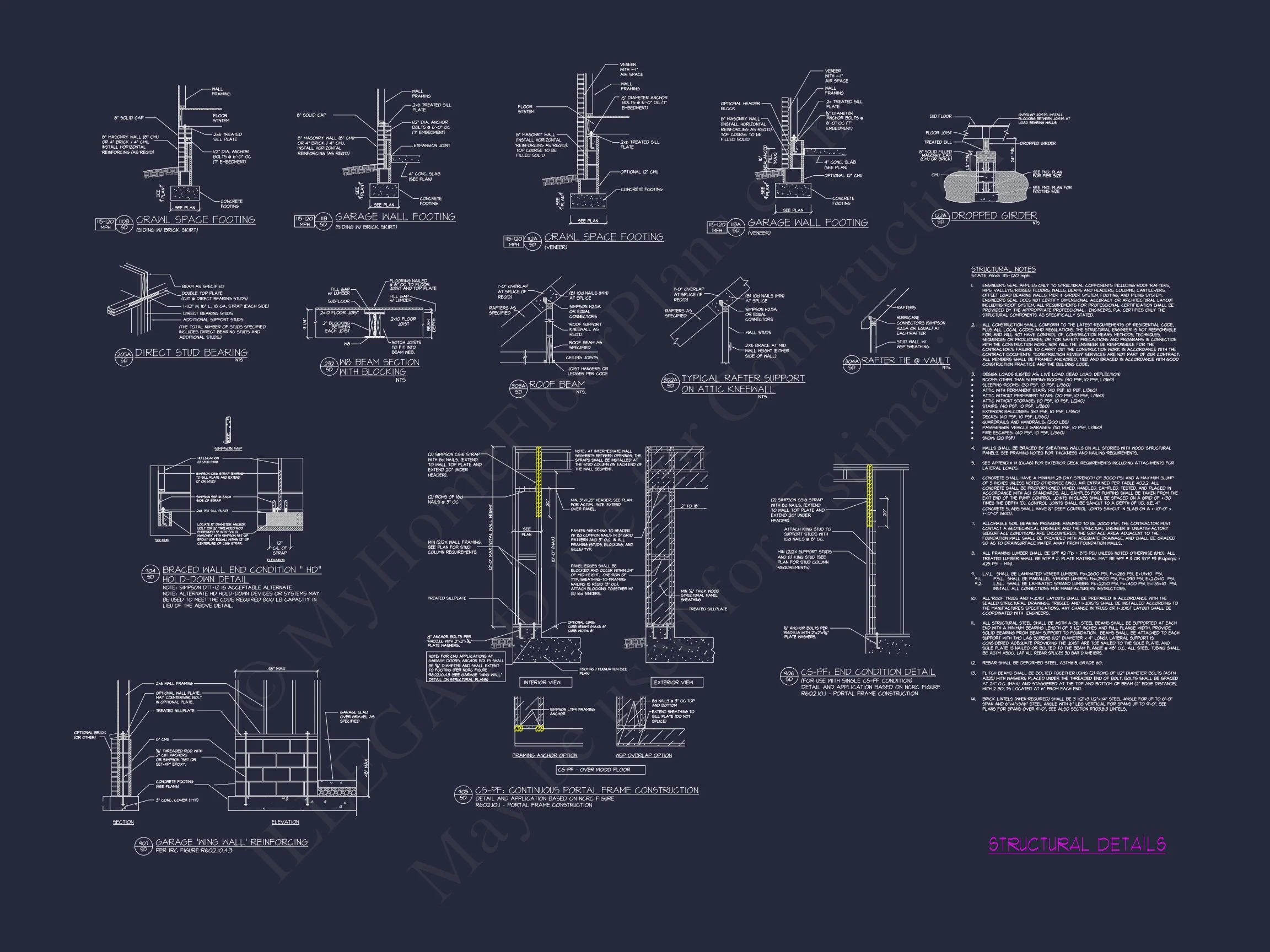 20-1846E HOUSE PLAN - Elegant House Plan with Architectural Designs and CAD Blueprints 18 Elegant house Plan with Architectural Designs and CAD Blueprints