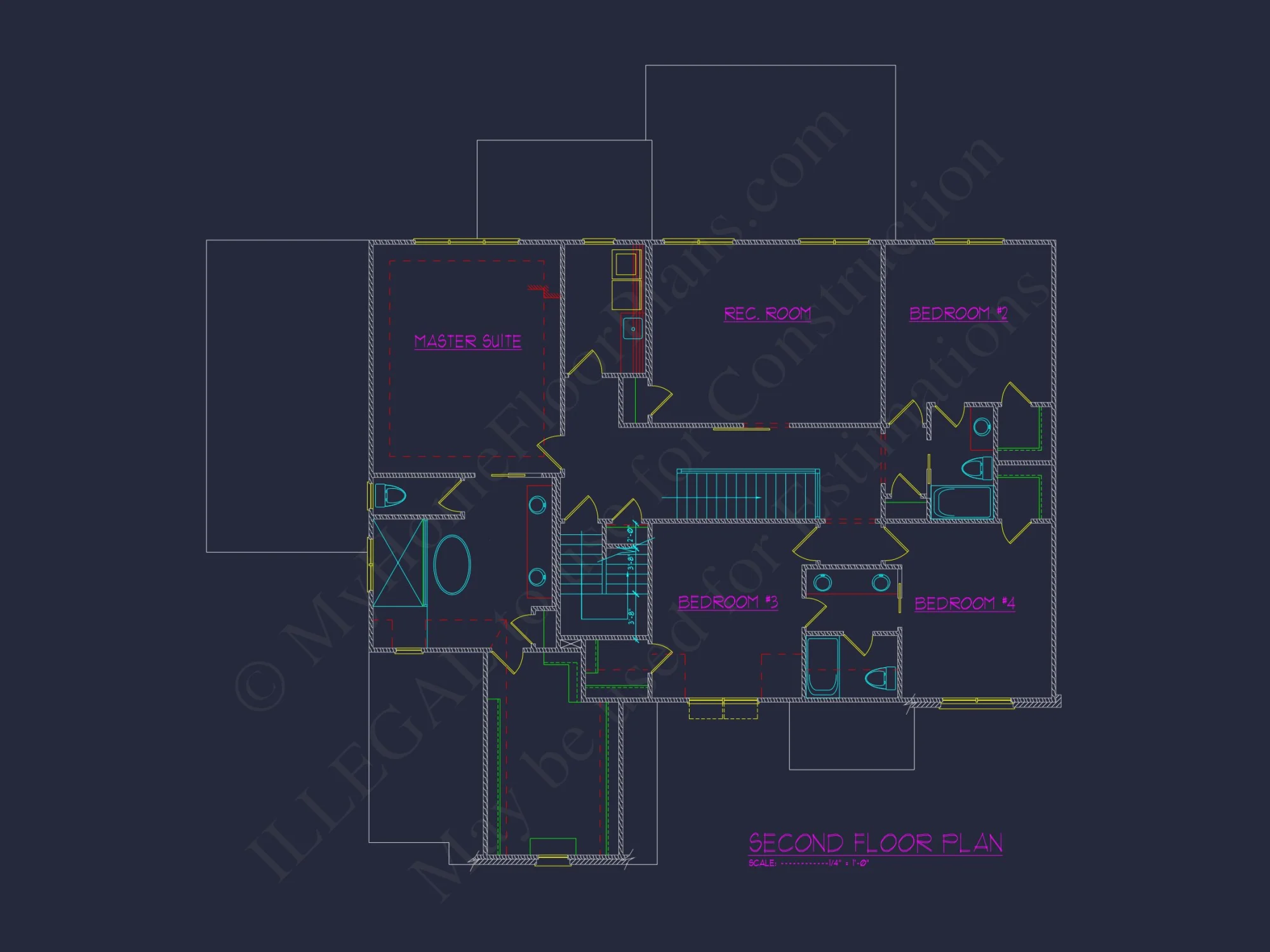 Elegant house Plan with Architectural Designs and CAD Blueprints