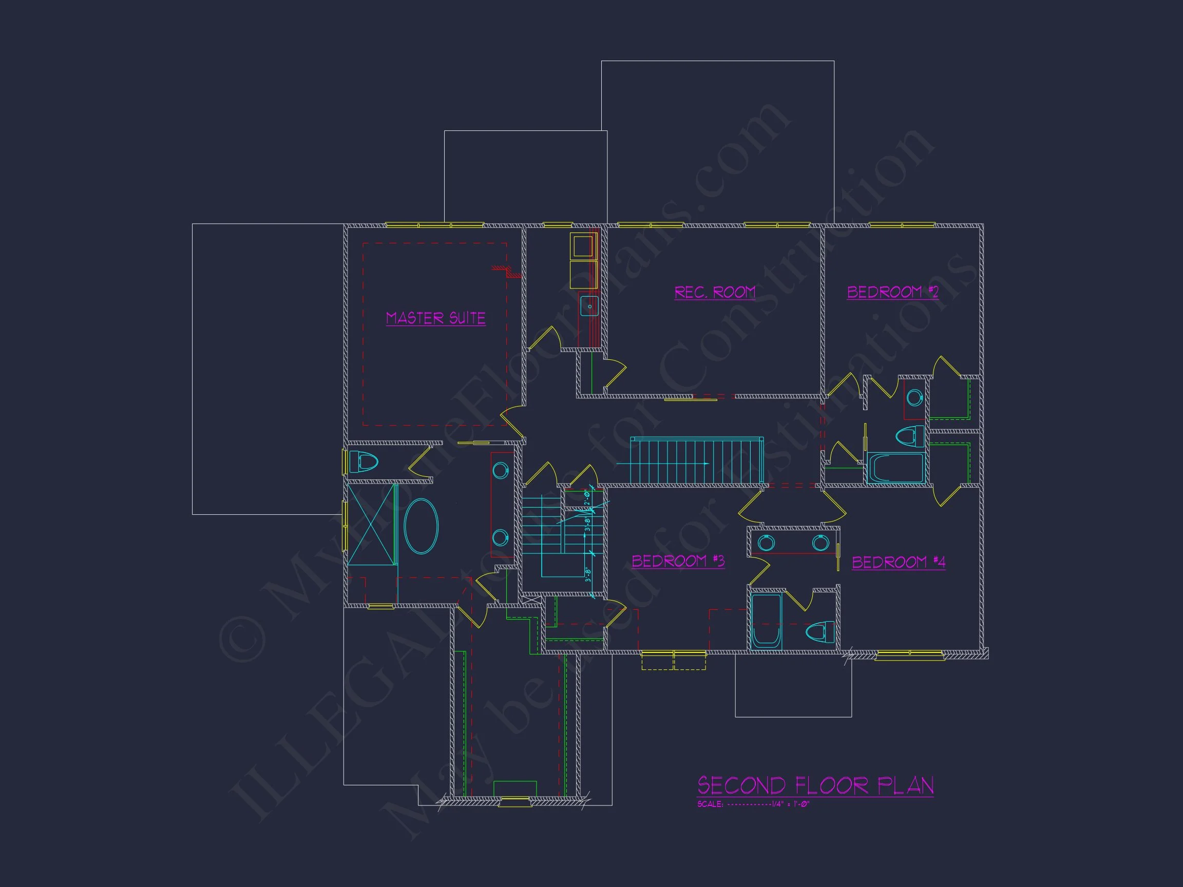 20-1846E HOUSE PLAN - Elegant House Plan with Architectural Designs and CAD Blueprints 8 Elegant house Plan with Architectural Designs and CAD Blueprints
