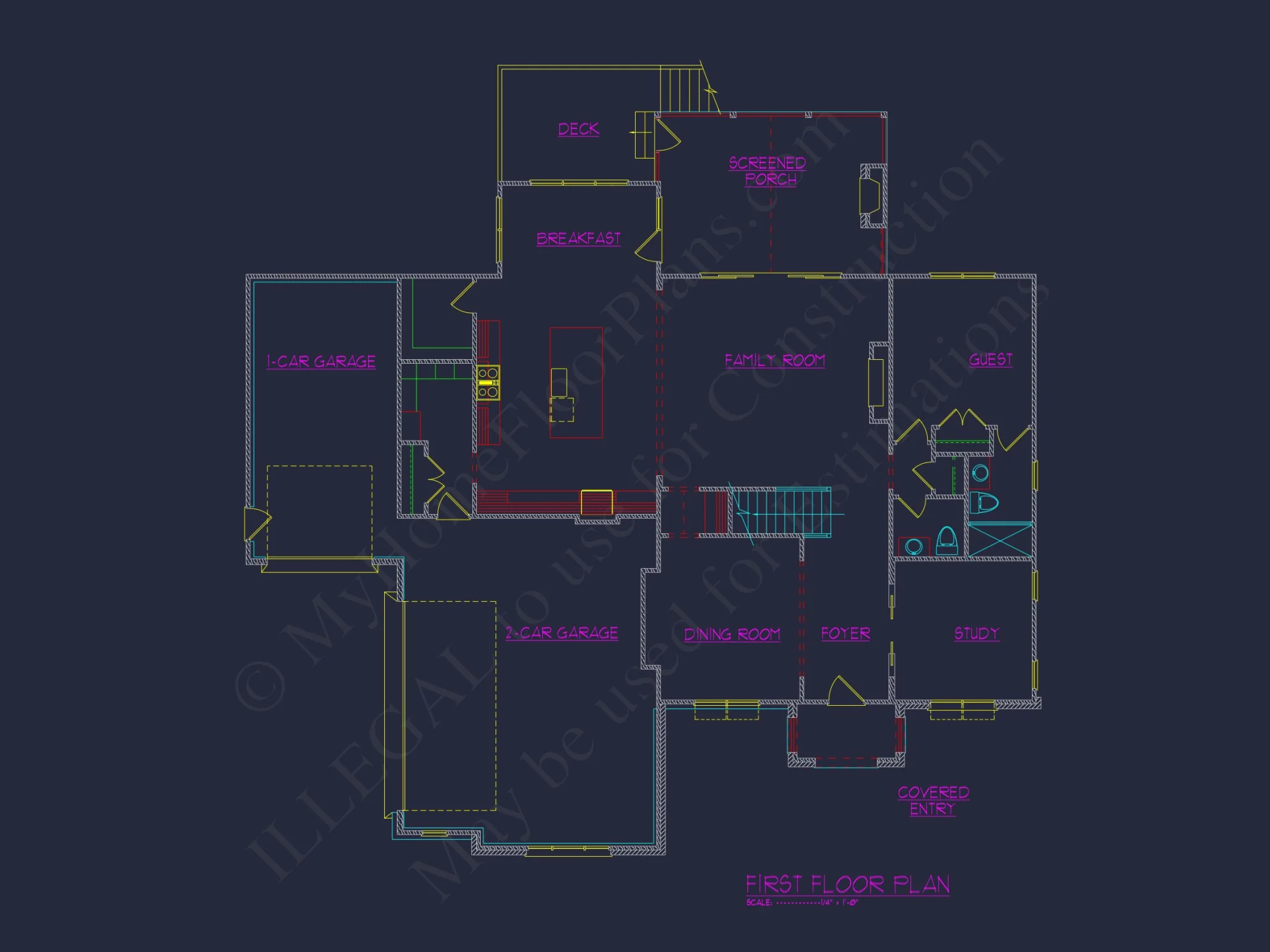 Elegant house Plan with Architectural Designs and CAD Blueprints