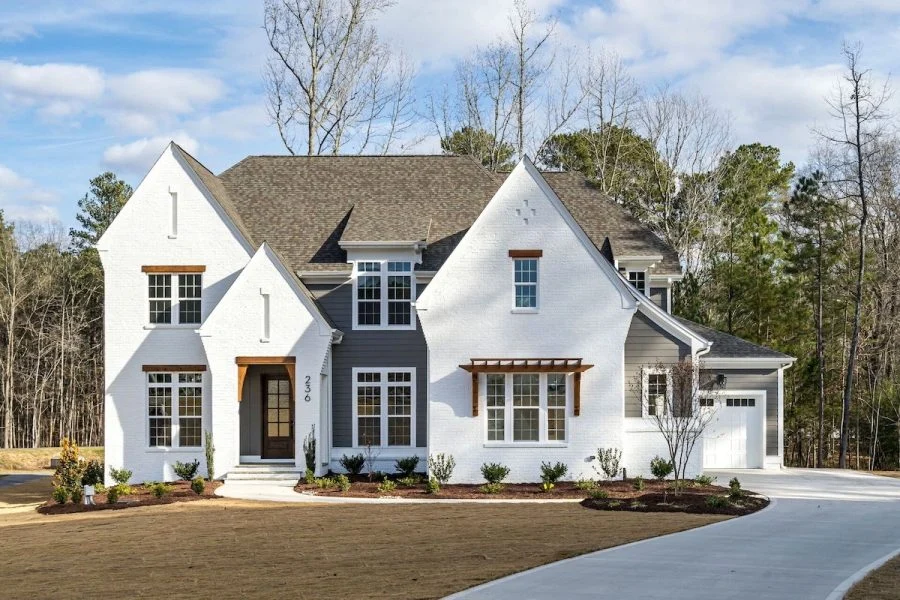 Classic 2-Story house Plan with CAD Floor Designs & Blueprint