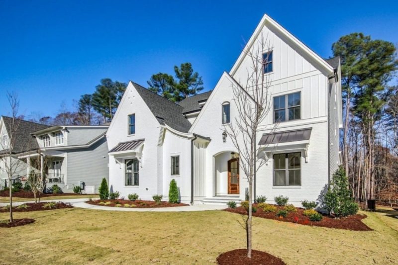 Modern Suburban house Plan with Detailed Blueprint Designs