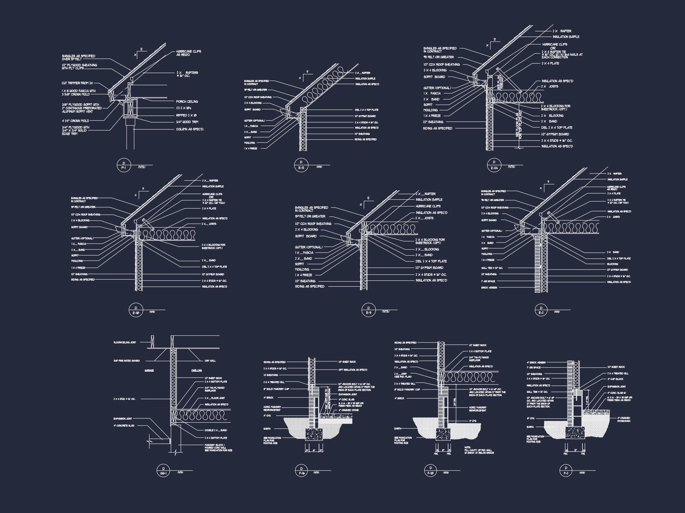 20-1778 HOUSE PLAN - Spacious 2-Story House Plan with CAD Architecture Blueprint 20 Spacious 2-Story house Plan with CAD Architecture Blueprint