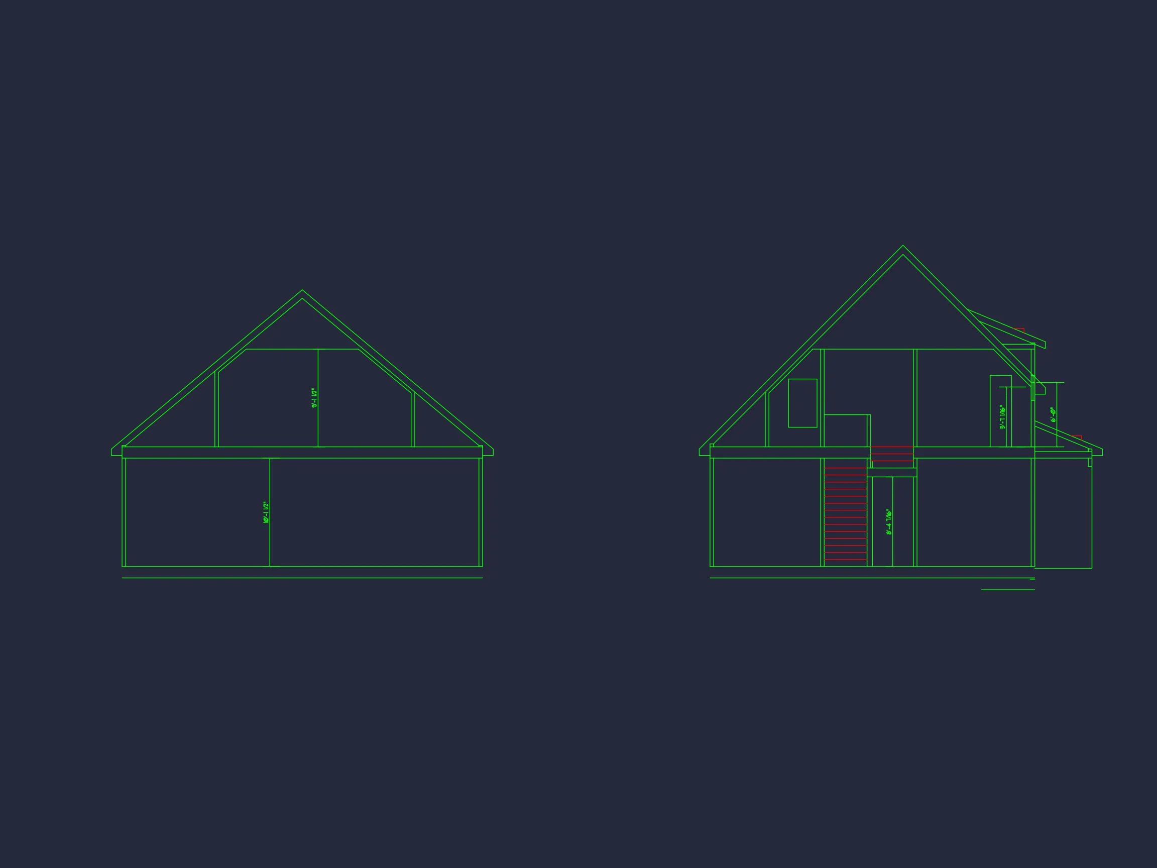20-1778 HOUSE PLAN - Spacious 2-Story House Plan with CAD Architecture Blueprint 18 Spacious 2-Story house Plan with CAD Architecture Blueprint