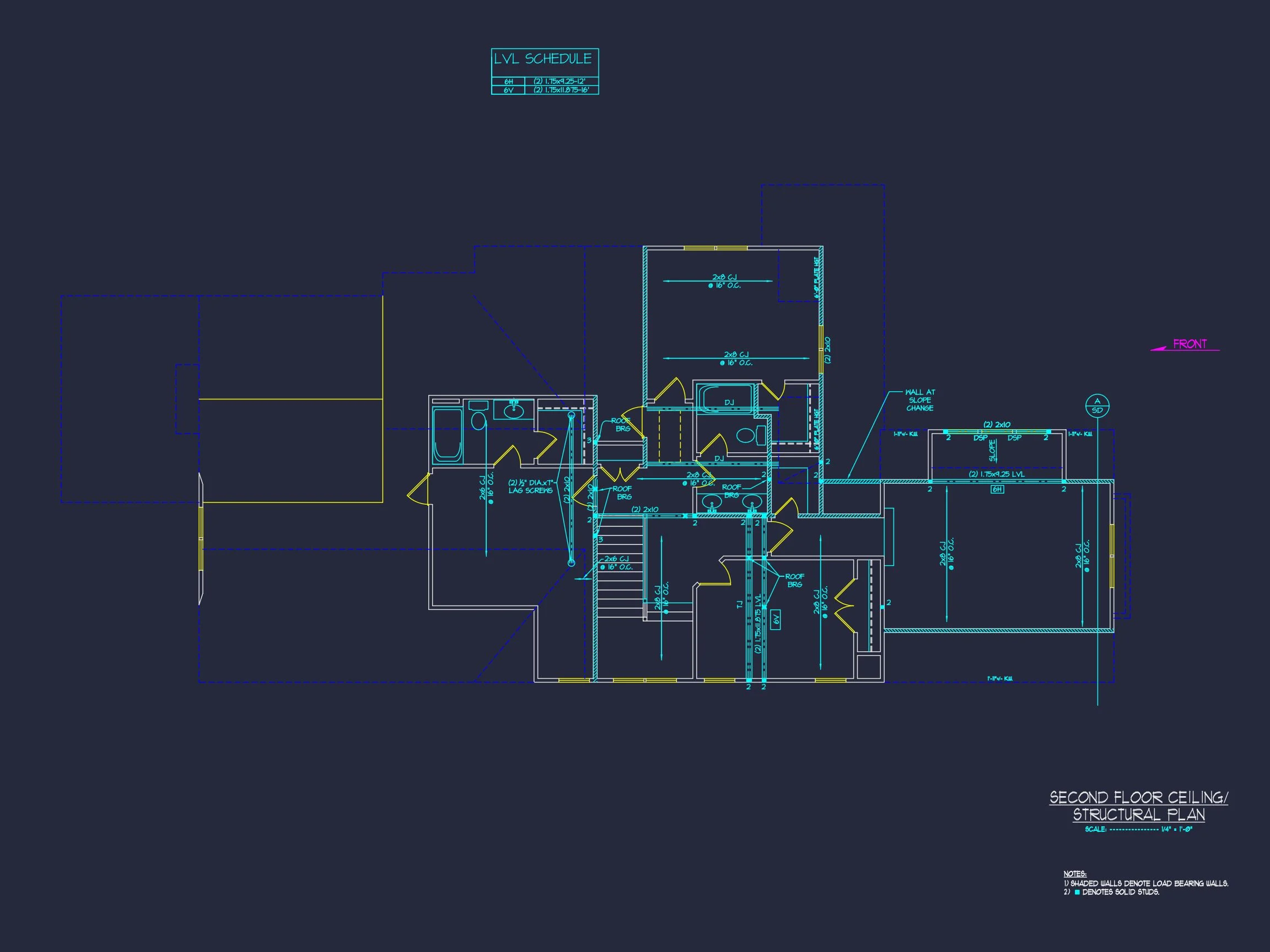 20-1778 HOUSE PLAN - Spacious 2-Story House Plan with CAD Architecture Blueprint 14 Spacious 2-Story house Plan with CAD Architecture Blueprint