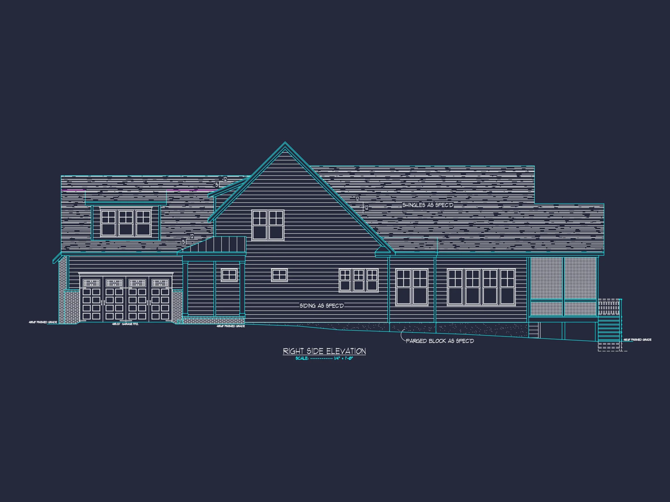 20-1778 HOUSE PLAN - Spacious 2-Story House Plan with CAD Architecture Blueprint 4 Spacious 2-Story house Plan with CAD Architecture Blueprint