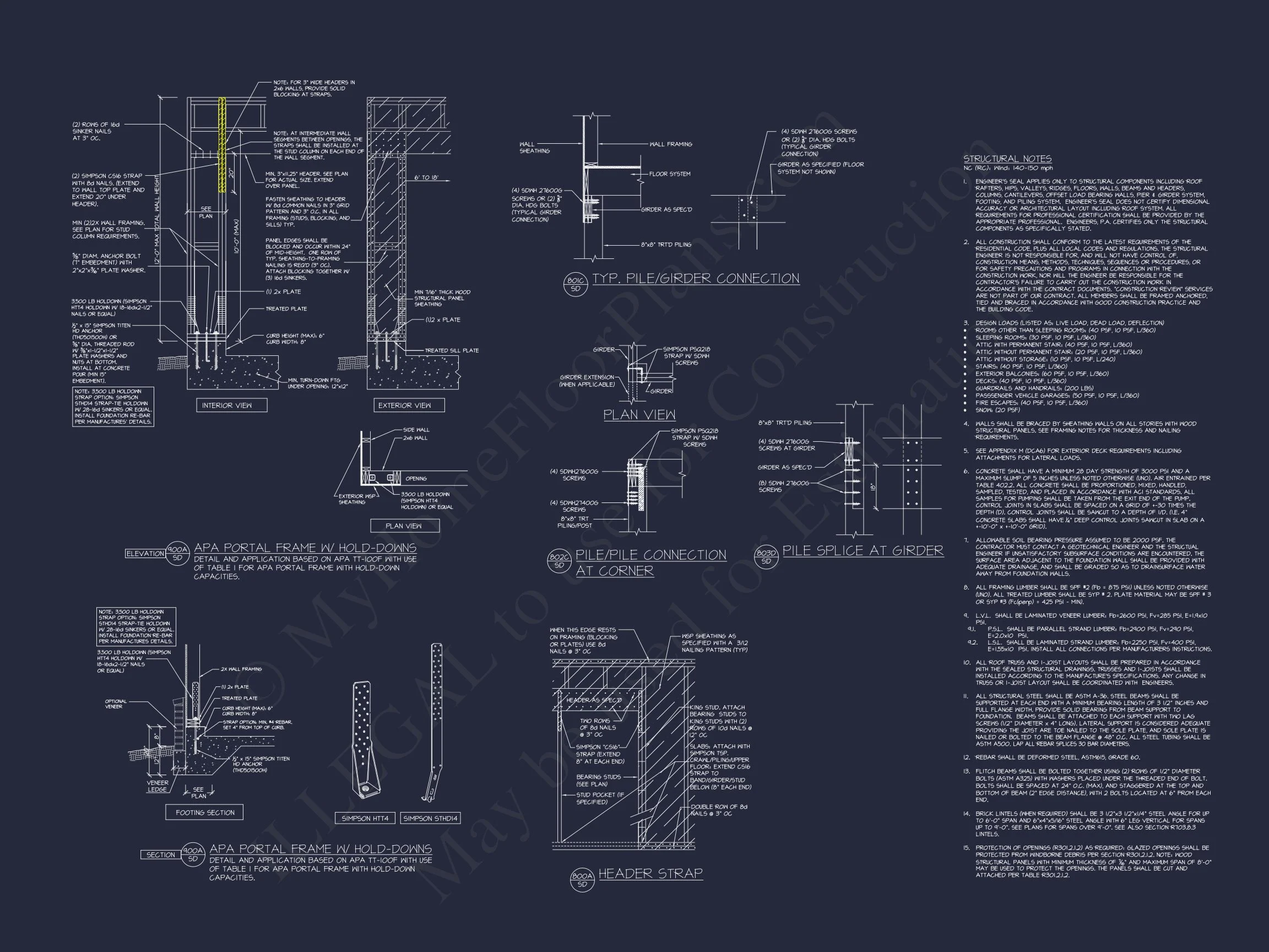 Architectural house Design Blueprint with 2 Floors and CAD