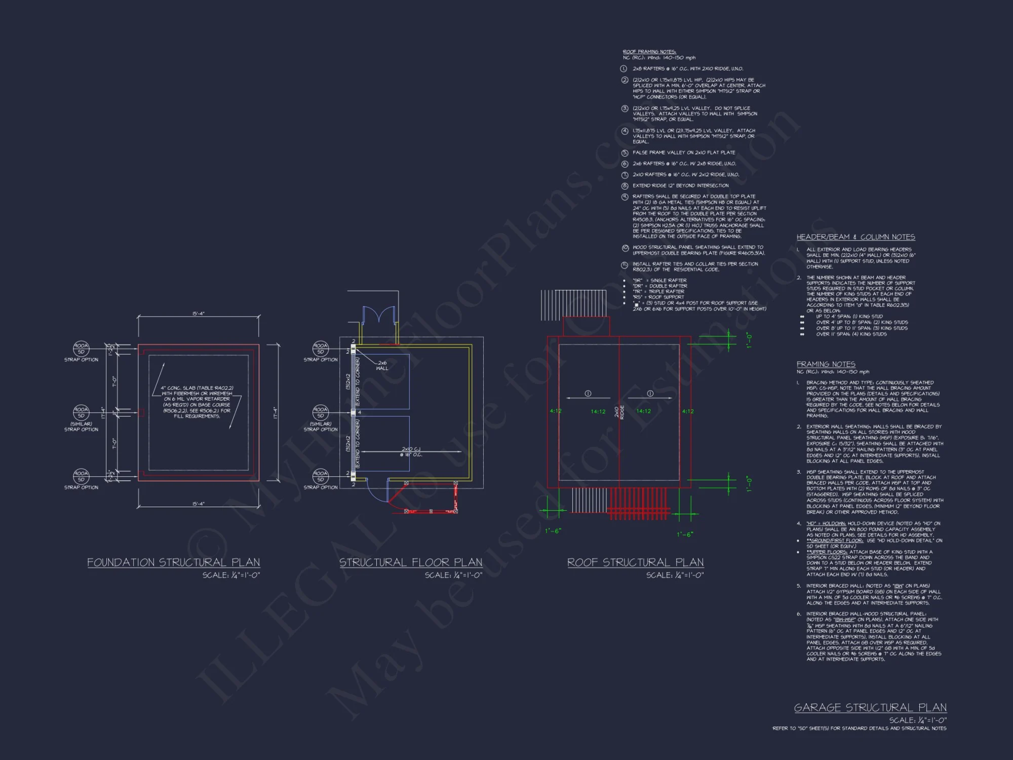 Architectural house Design Blueprint with 2 Floors and CAD