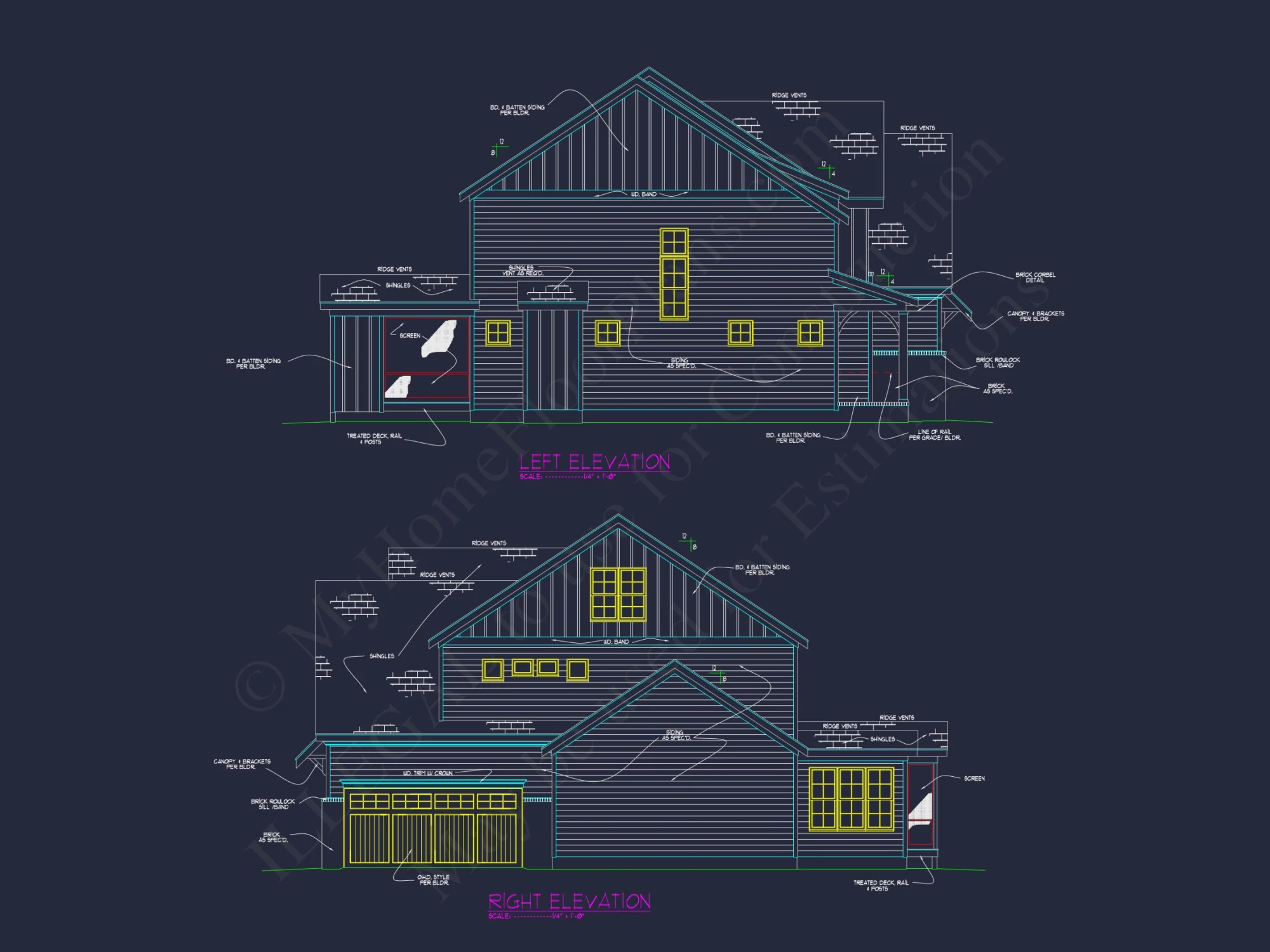 Beautiful 2.5 Story house Plan with Spacious Floor Plan Designs