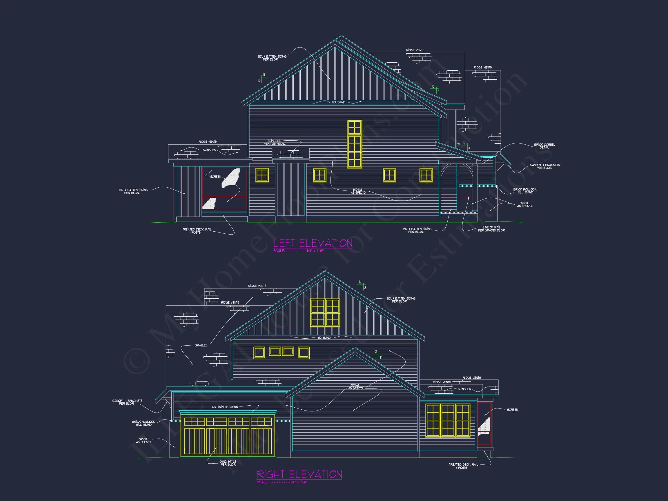 Beautiful 2.5 Story house Plan with Spacious Floor Plan Designs