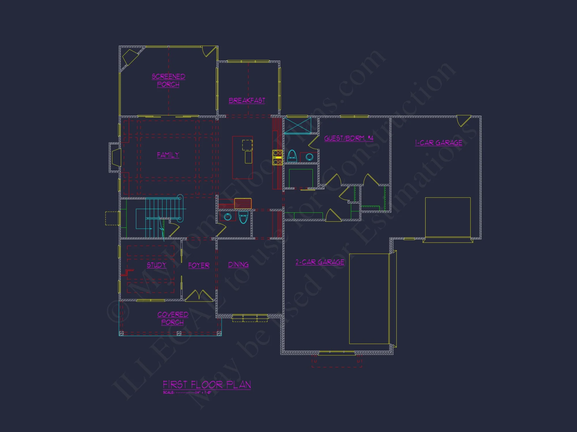 Beautiful 2.5 Story house Plan with Spacious Floor Plan Designs