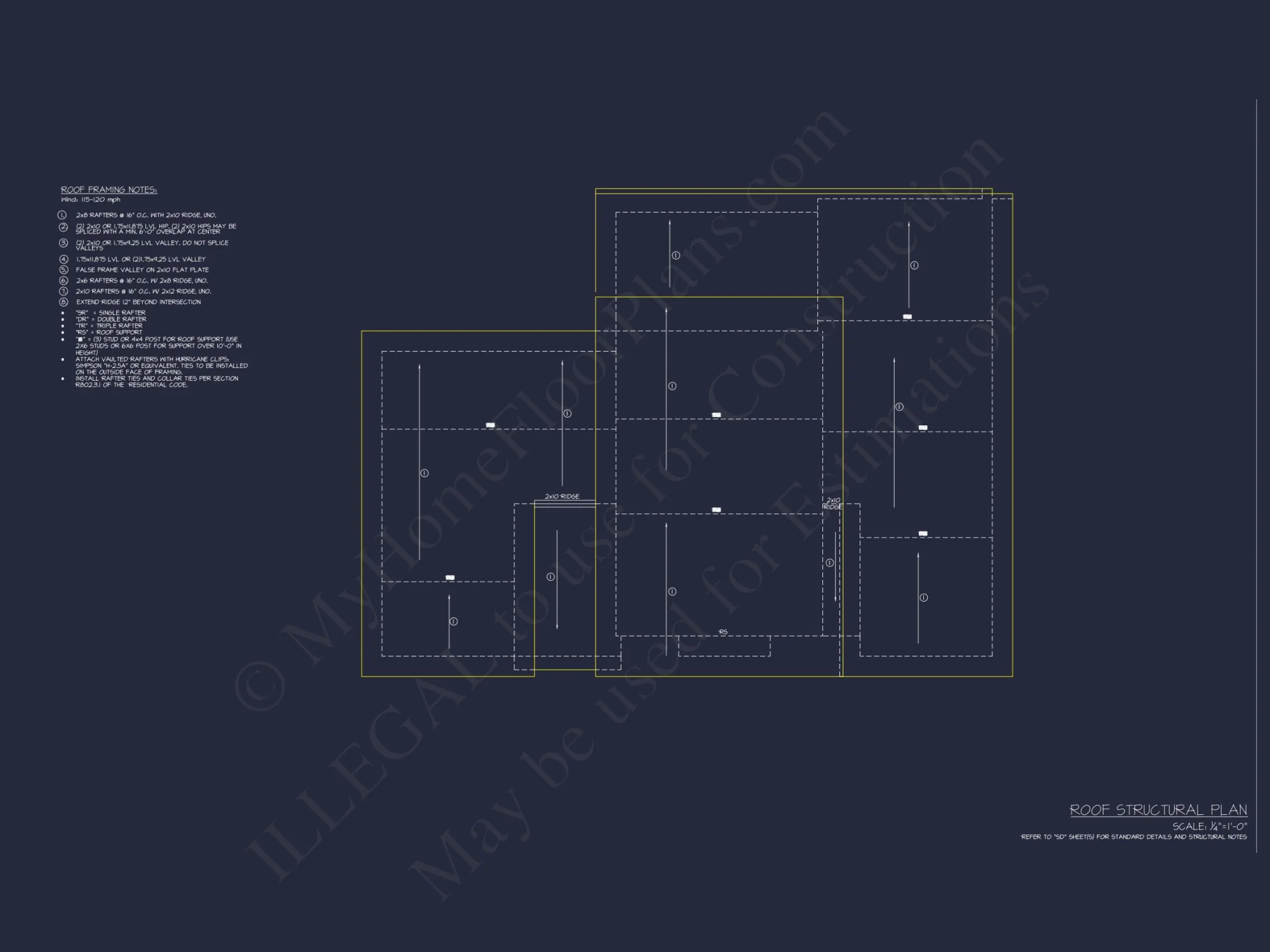 Modern house Floor Plan with 3 Stories and Contemporary Designs