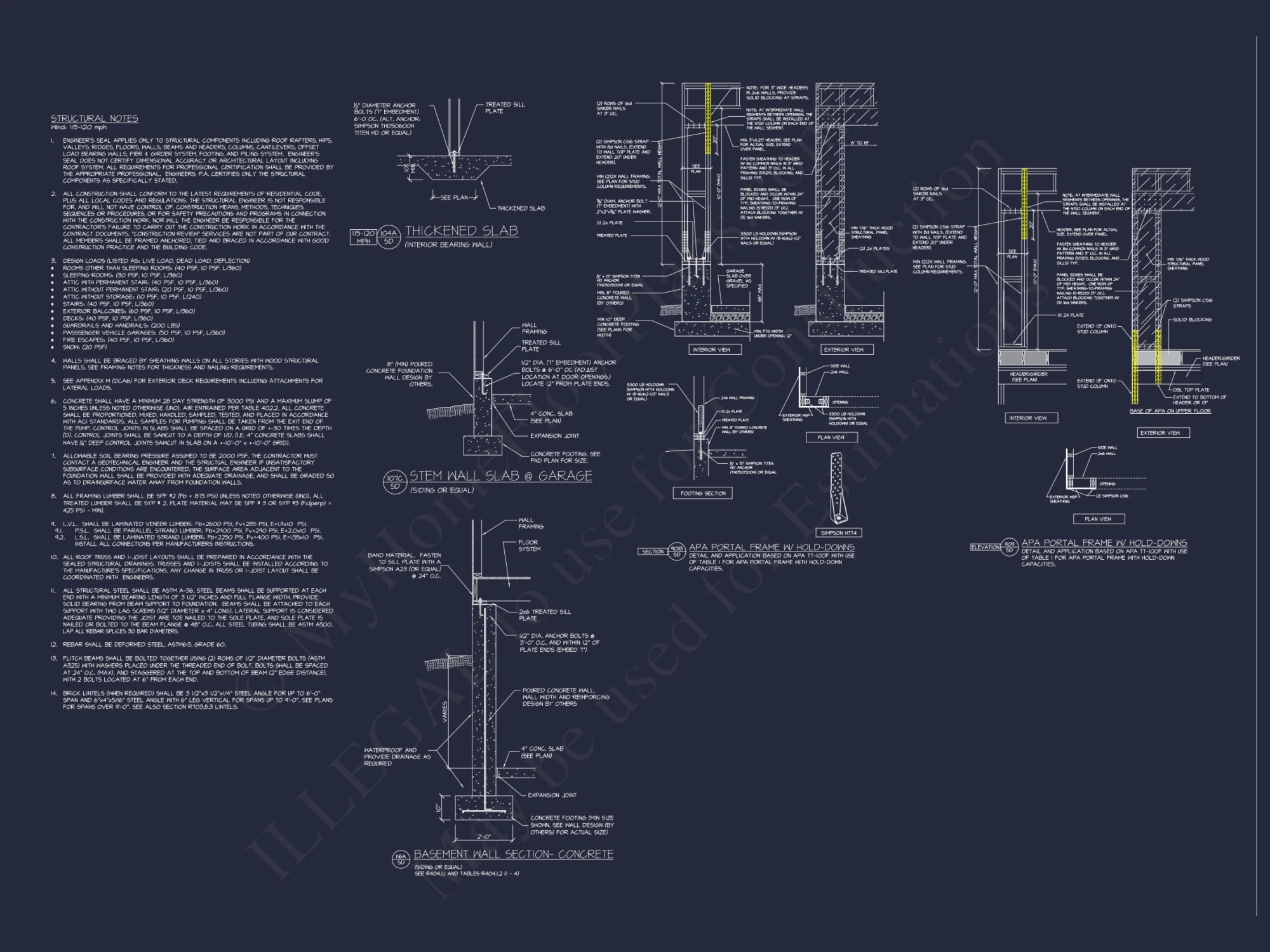 Modern house Floor Plan with 3 Stories and Contemporary Designs