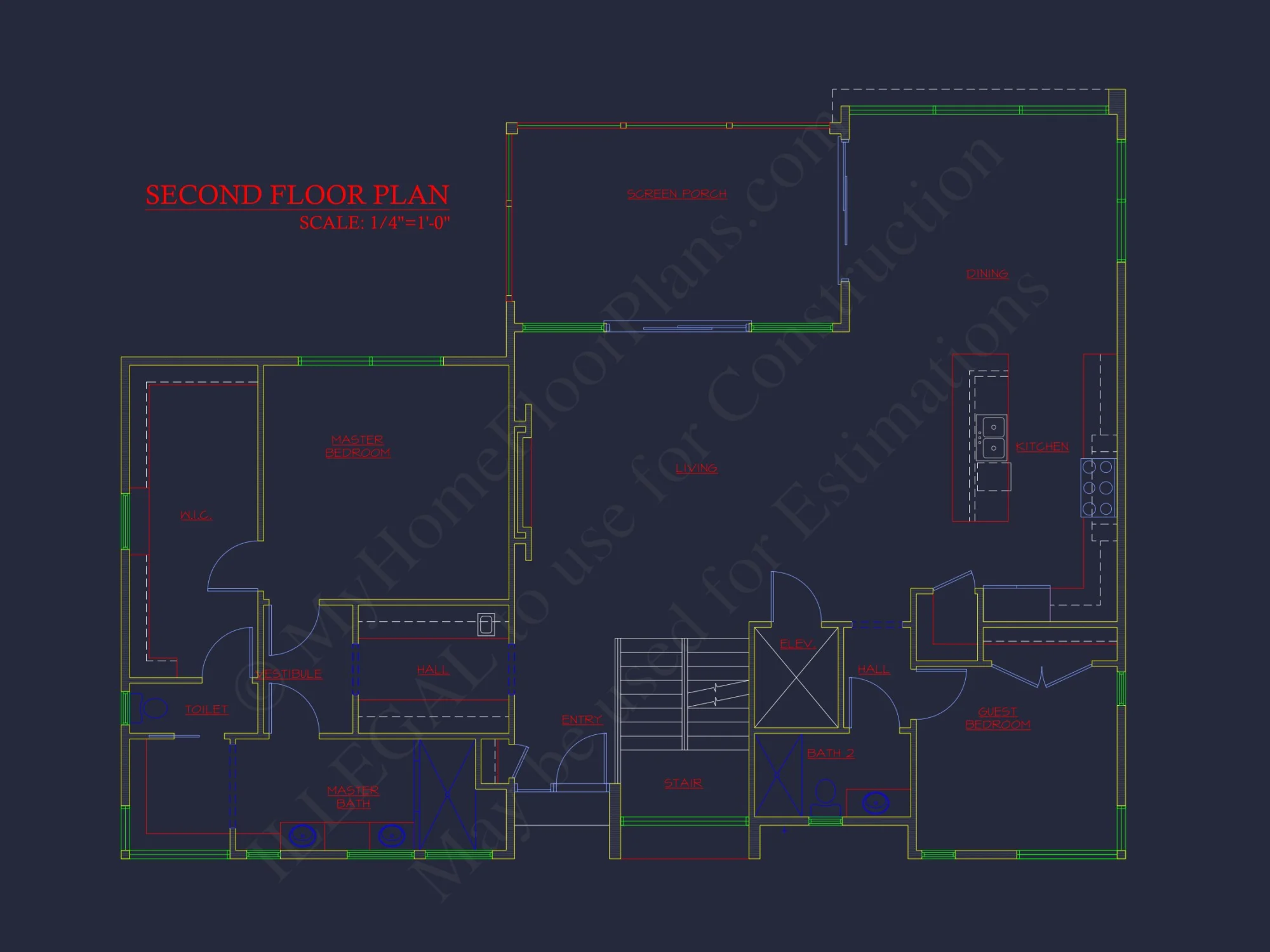 Modern house Floor Plan with 3 Stories and Contemporary Designs