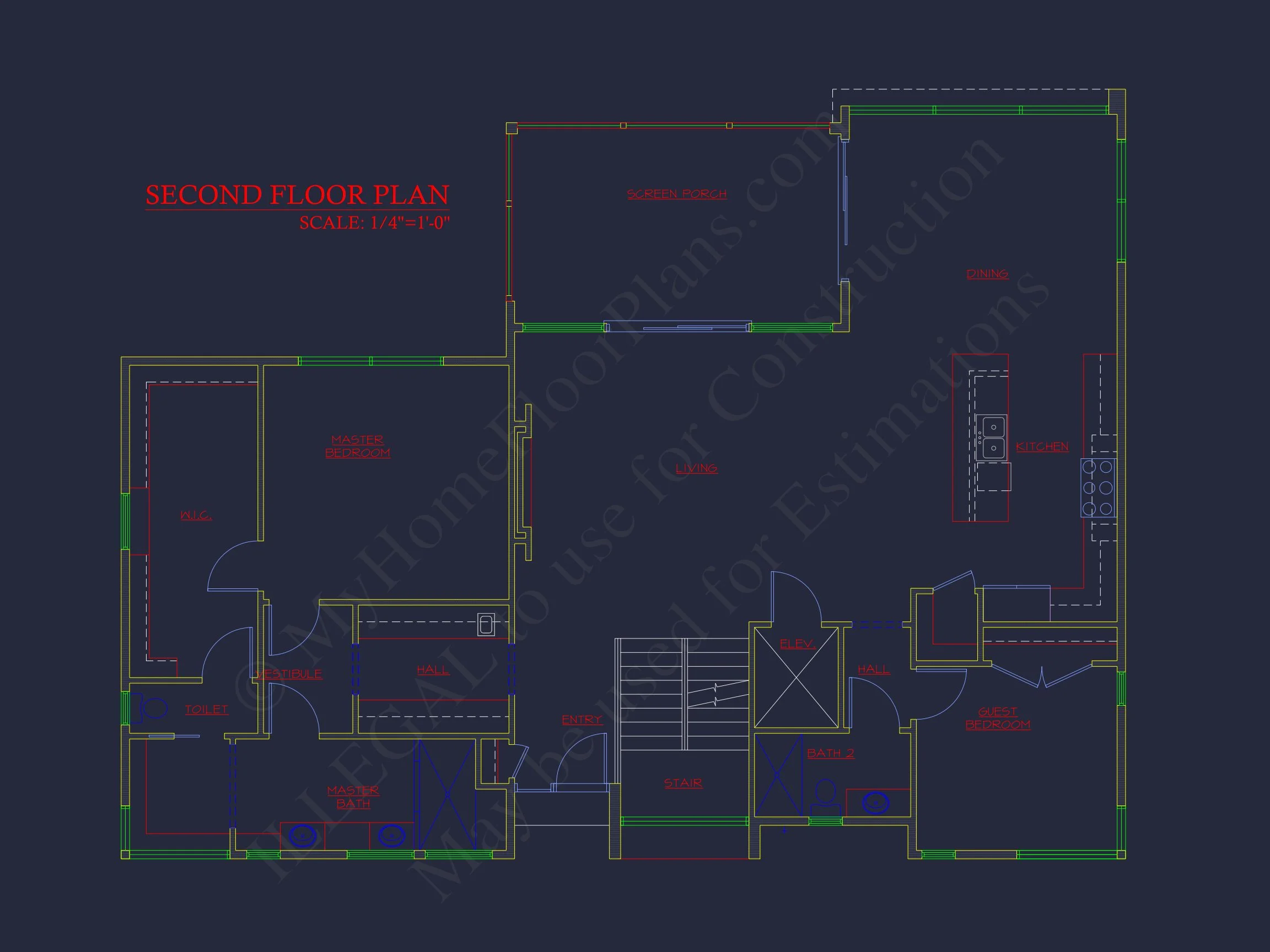 Modern house Floor Plan with 3 Stories and Contemporary Designs