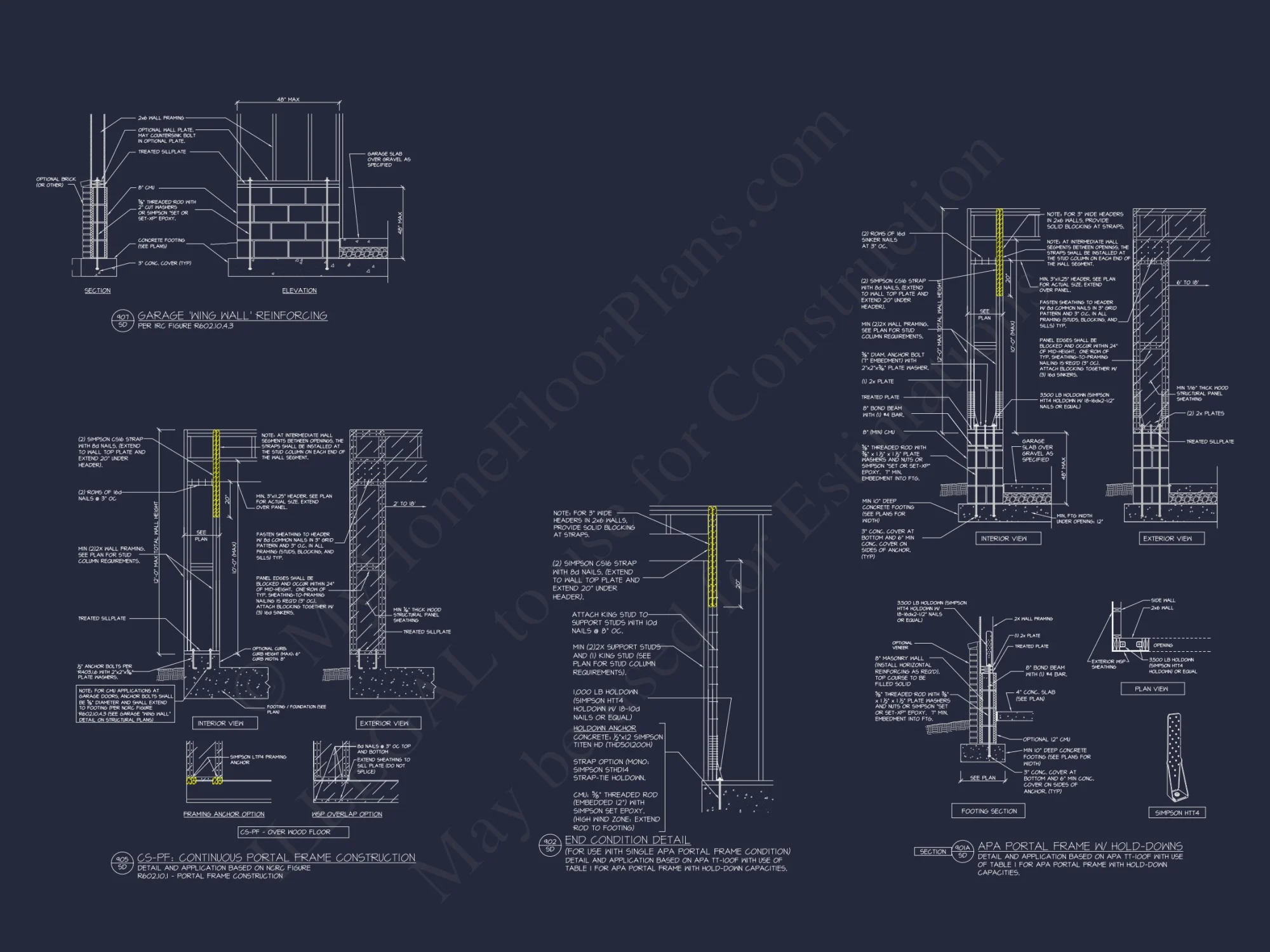 Modern Craftsman house Plan with 4 Bedrooms and Spacious Floor Designs
