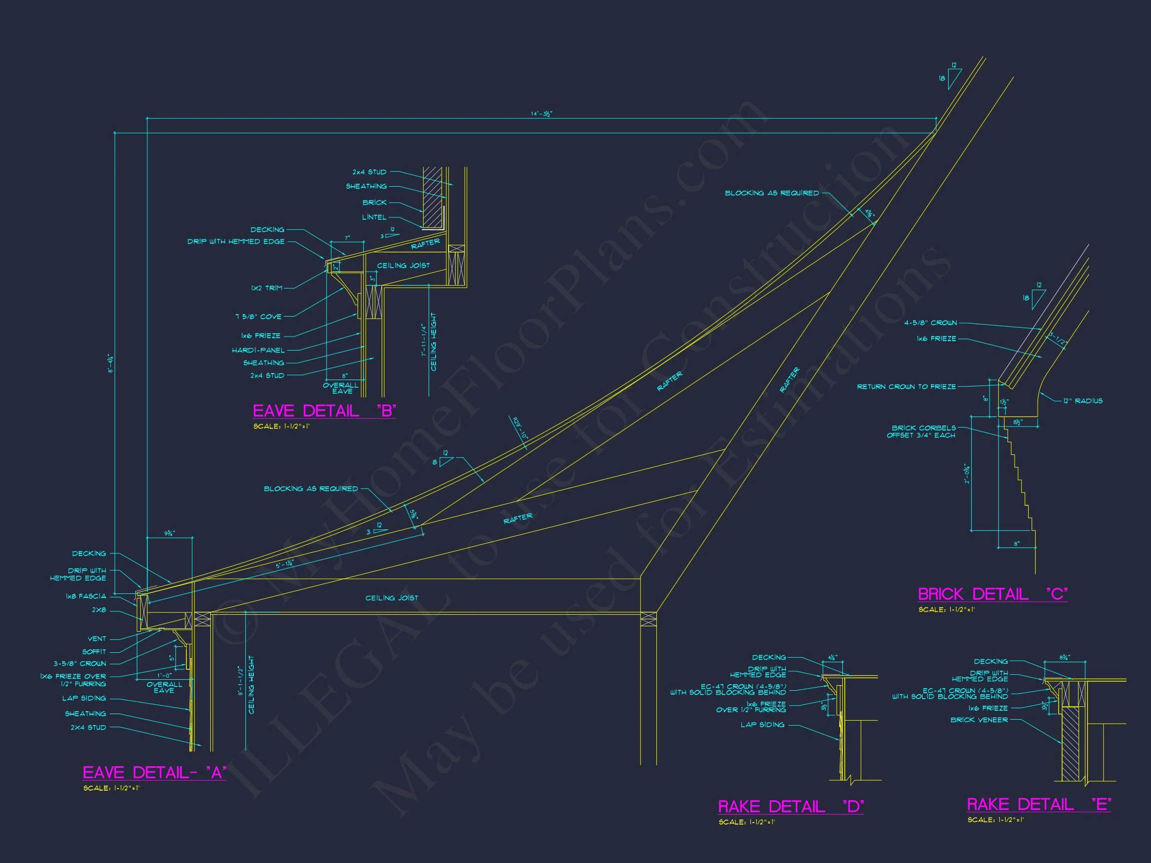 Modern Craftsman house Plan with 4 Bedrooms and Spacious Floor Designs