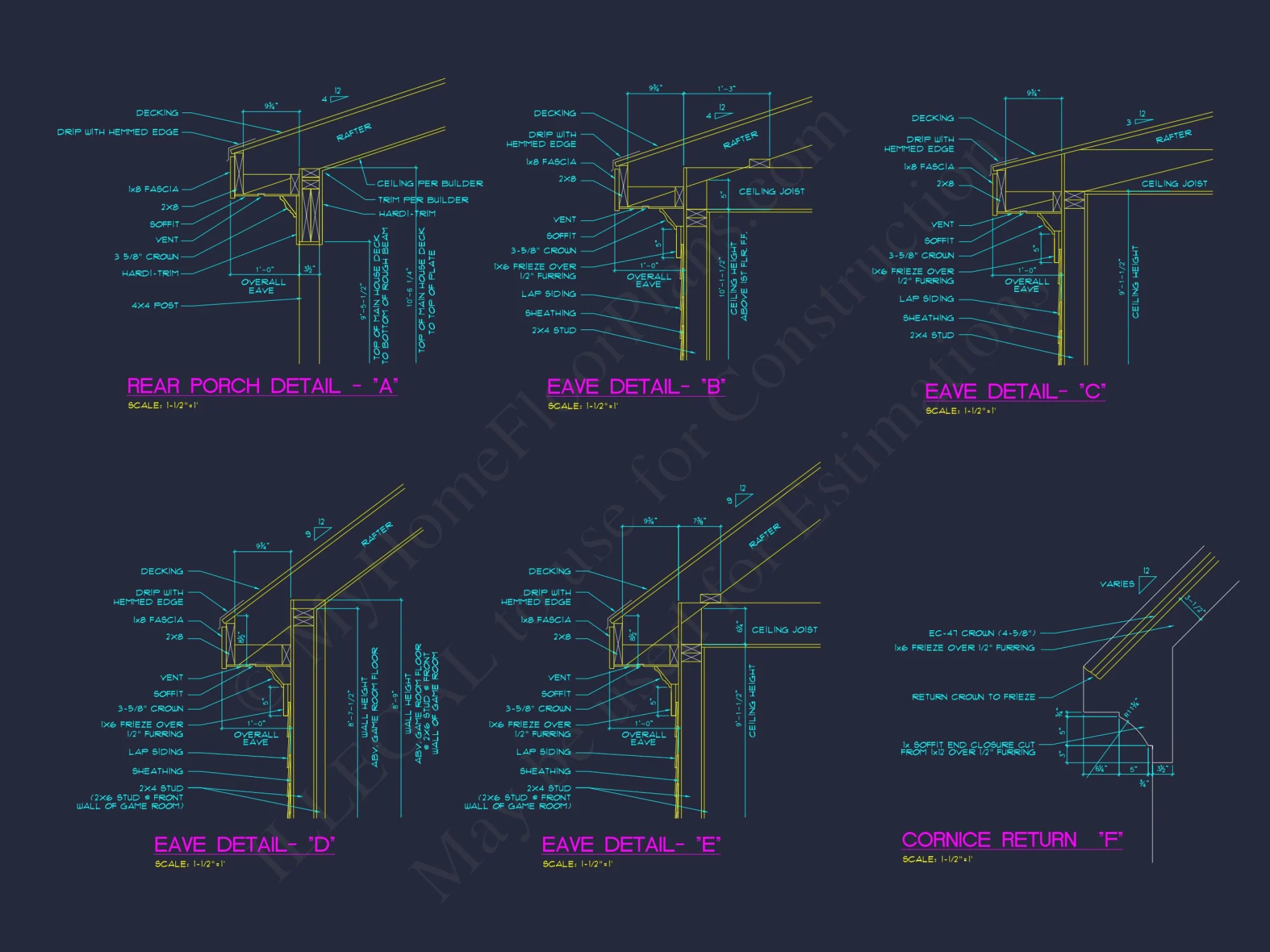 Modern Craftsman house Plan with 4 Bedrooms and Spacious Floor Designs