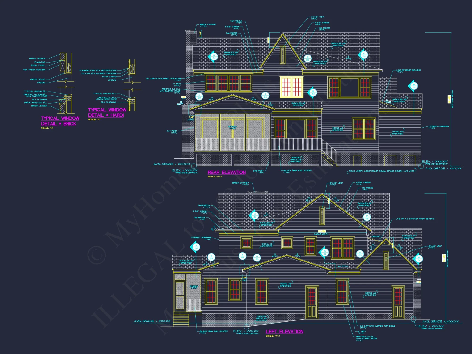 Modern Craftsman house Plan with 4 Bedrooms and Spacious Floor Designs