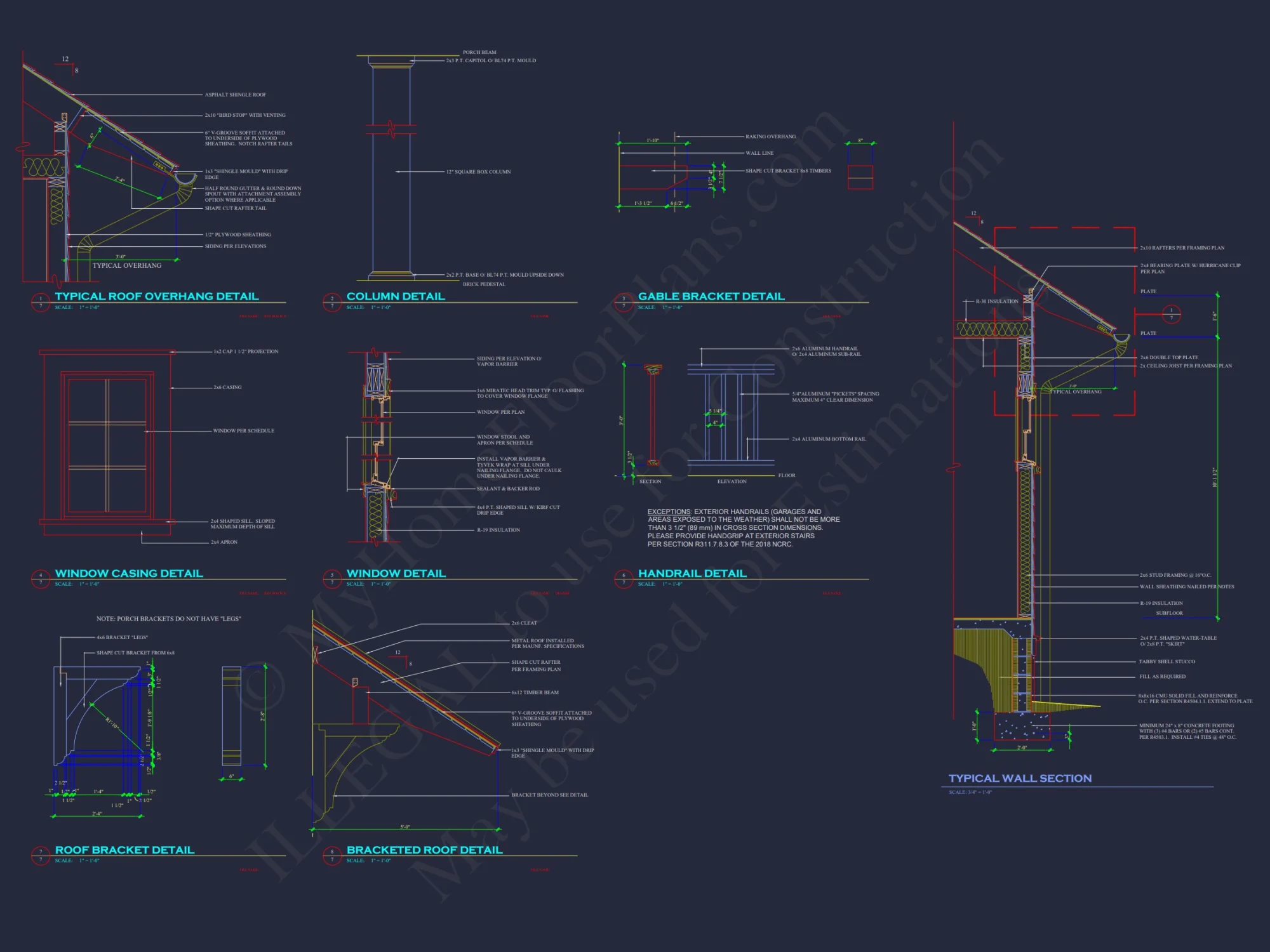 Luxurious house Floor Plan with 4 Bedrooms