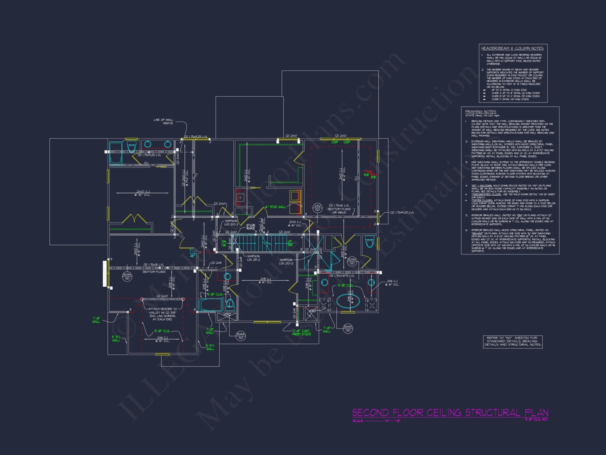 Modern Suburban house Plan with Spacious Layout and CAD Design