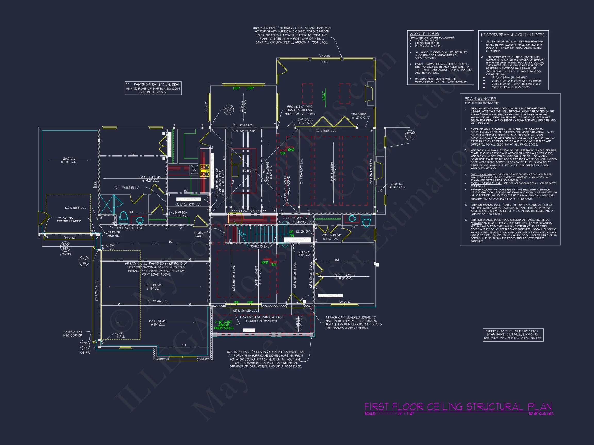 Modern Suburban house Plan with Spacious Layout and CAD Design