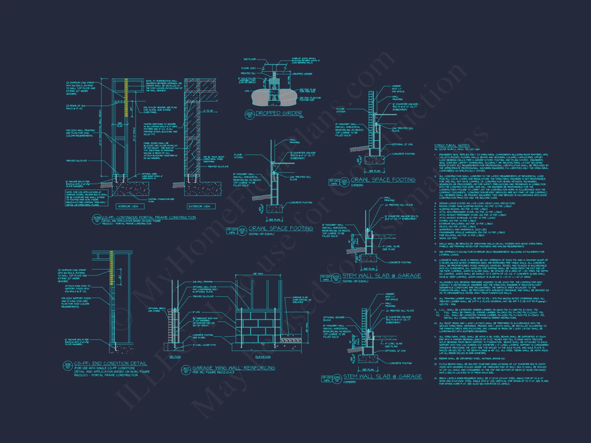 Spacious 4-Bedroom house Plan with Floor Plans and CAD Designs
