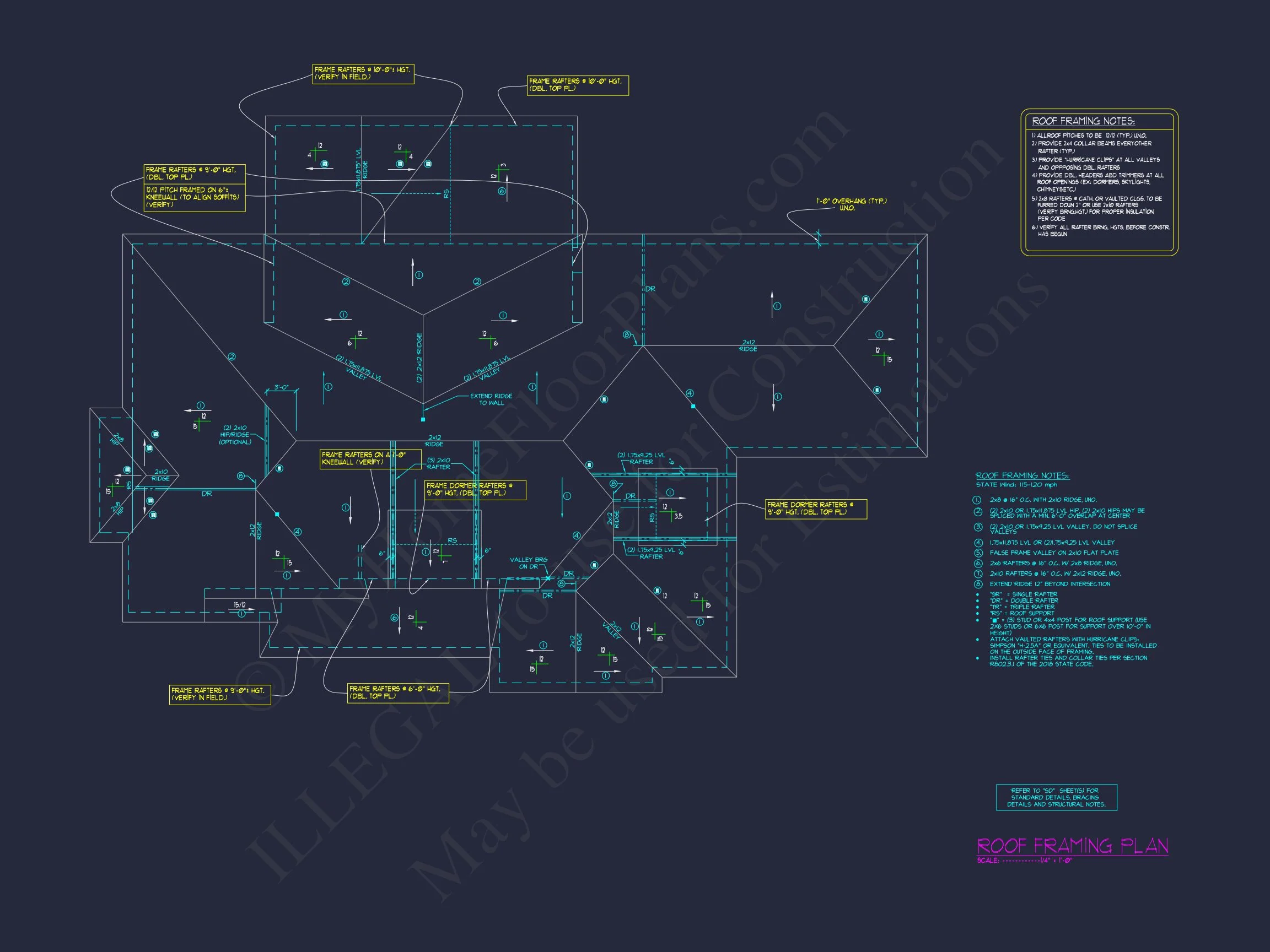 Spacious 4-Bedroom house Plan with Floor Plans and CAD Designs