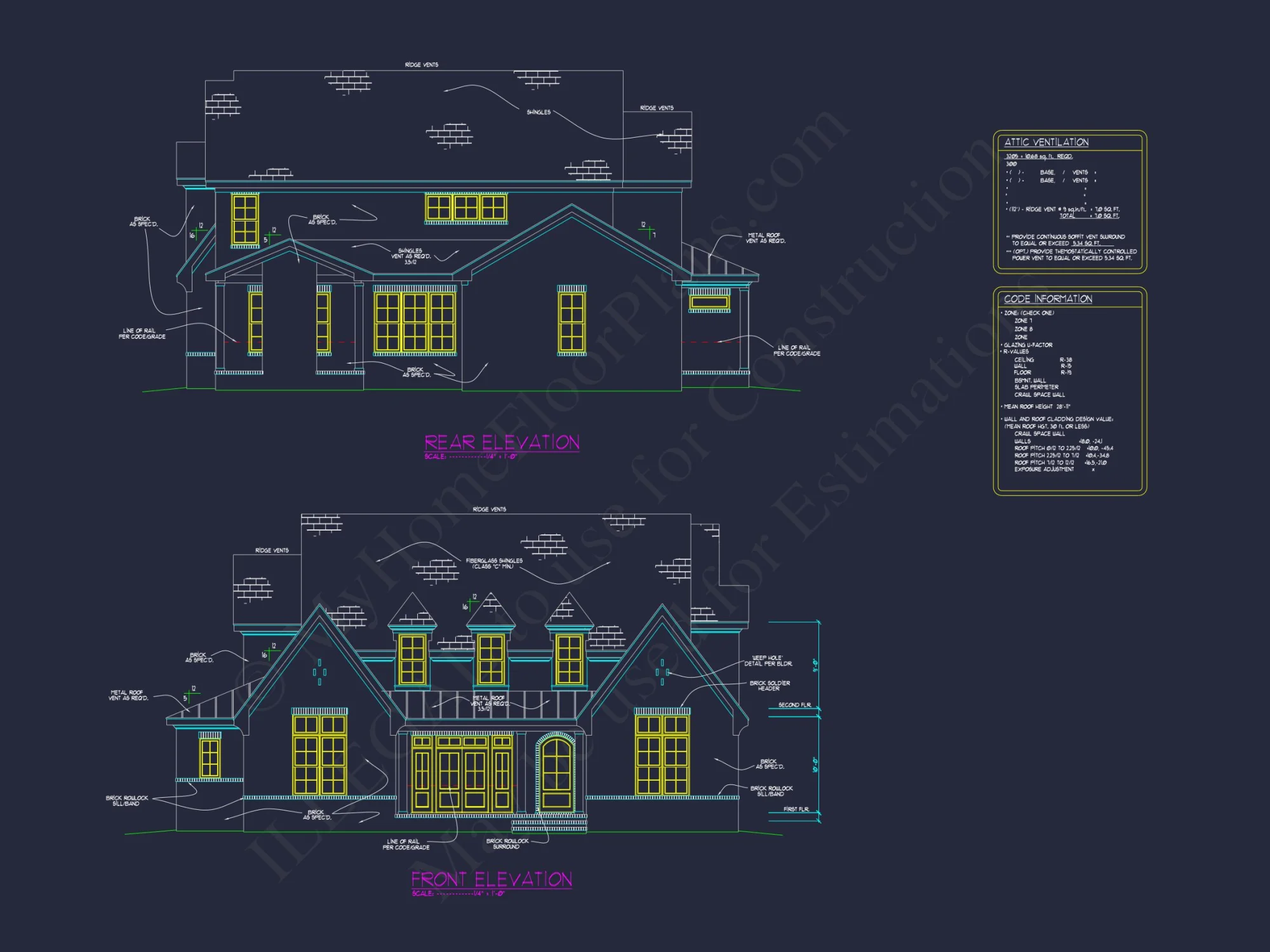 Luxury house Design with Floor Plan Blueprint and CAD Features