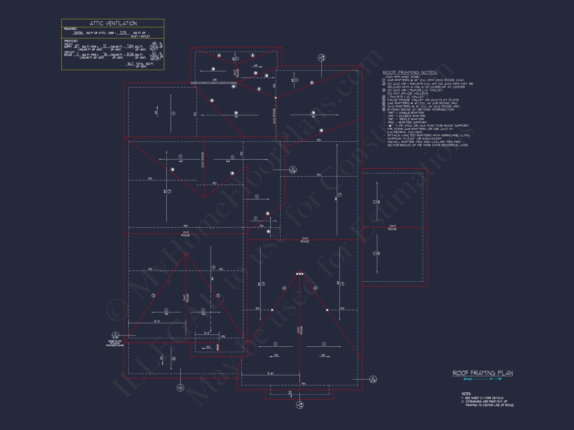 Modern Craftsman house Plan with Spacious Floor Plan & CAD Designs