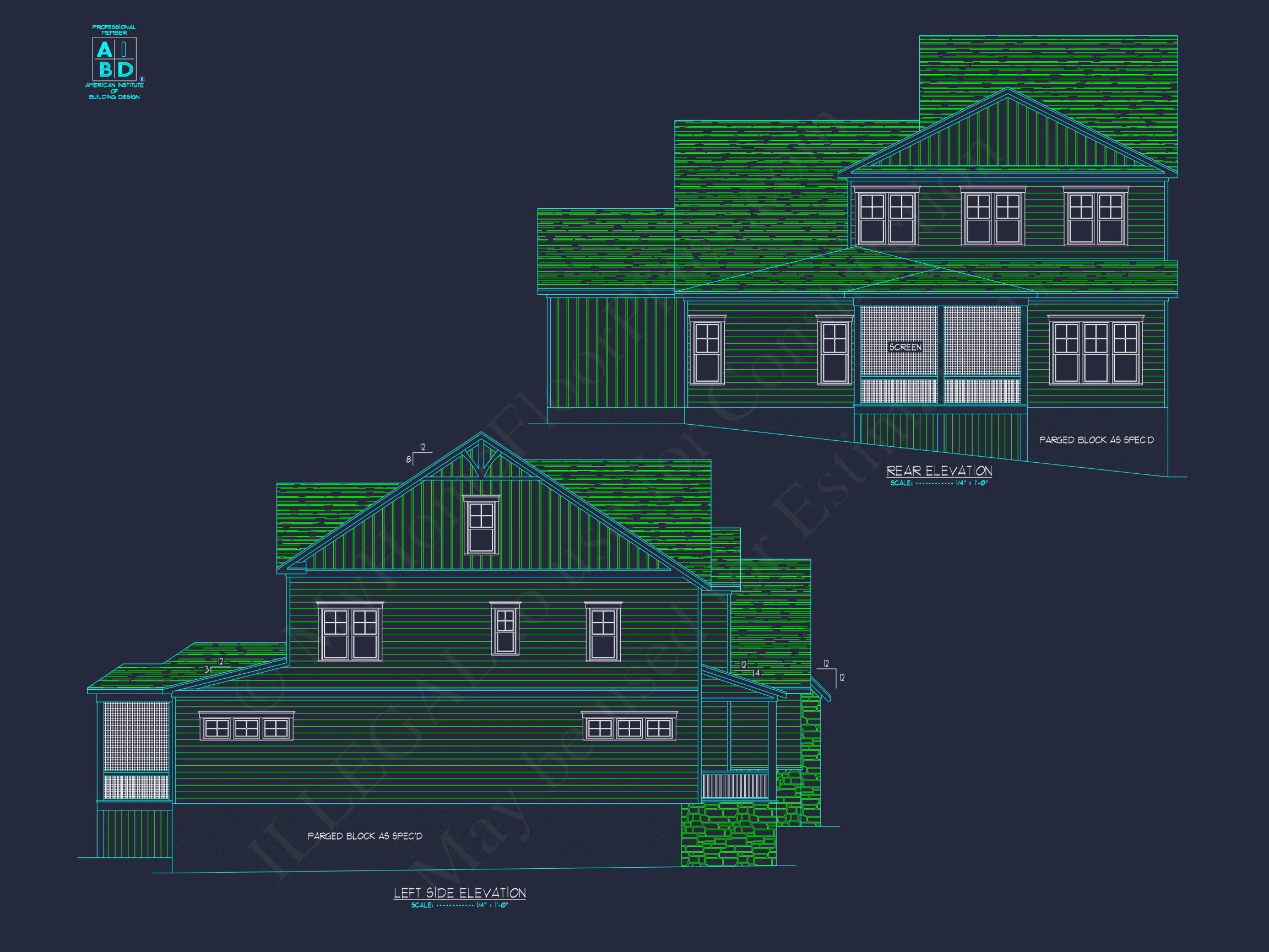 Modern Craftsman house Plan with Spacious Floor Plan & CAD Designs