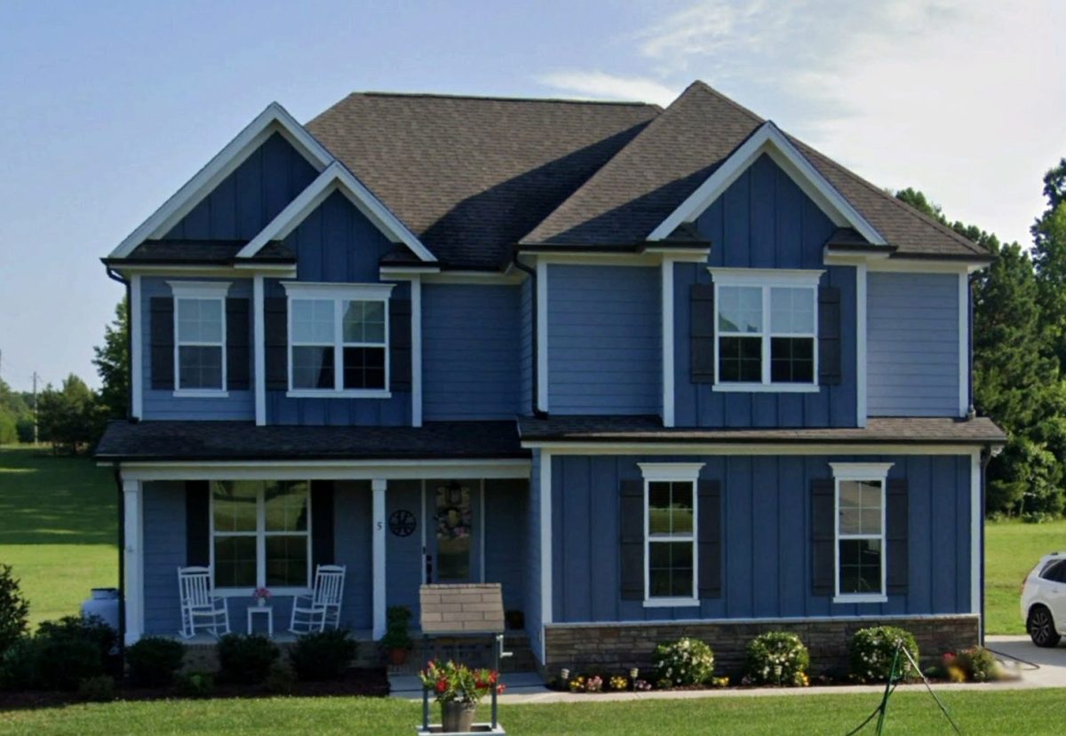 Modern Architectural house Plan with 2 Floors and 4 Beds