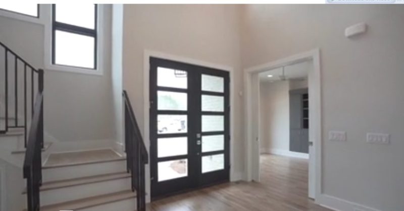 Modern Craftsman house Plan with 2-Story Blueprint Designs