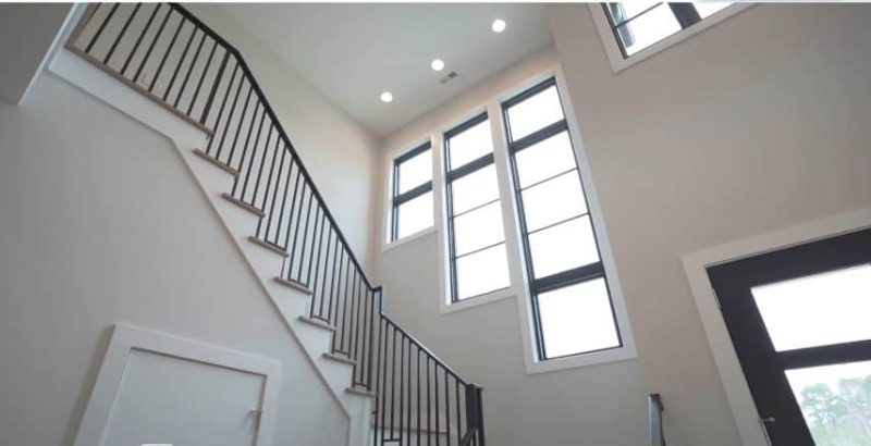 Modern Craftsman house Plan with 2-Story Blueprint Designs