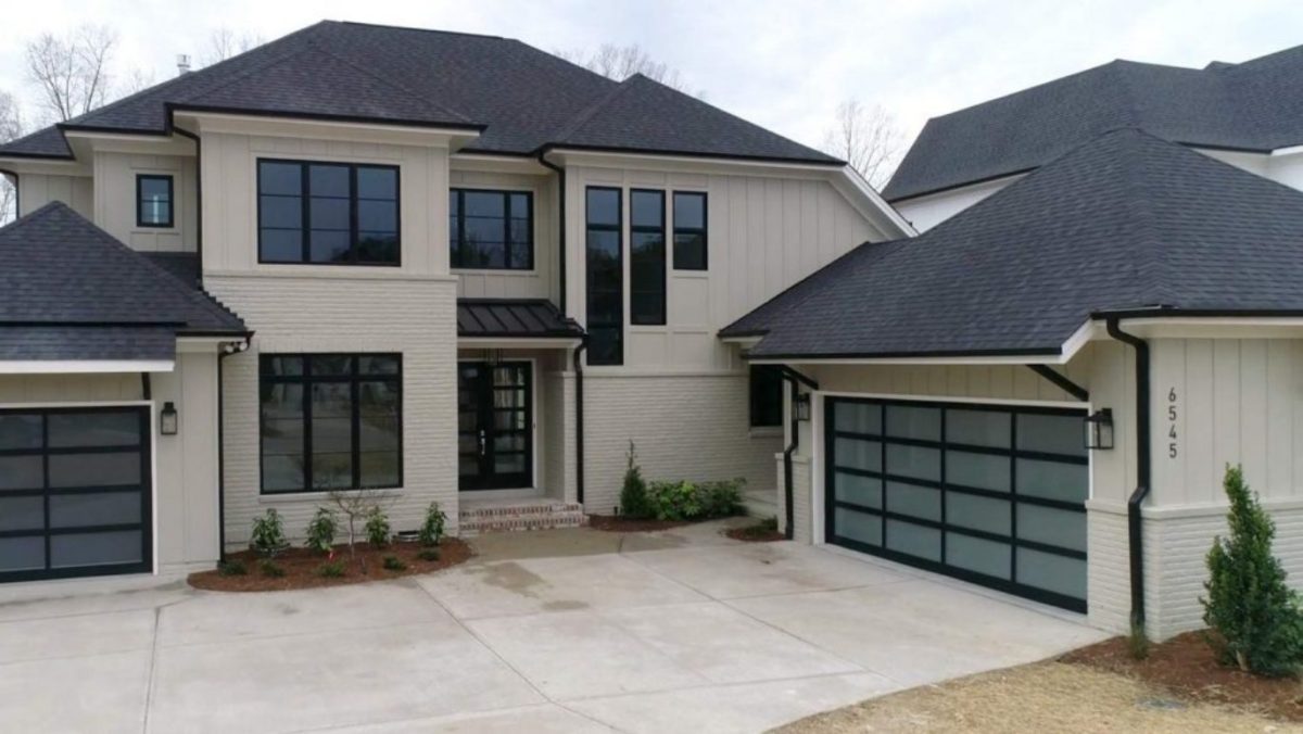 Modern Craftsman house Plan with 2-Story Blueprint Designs