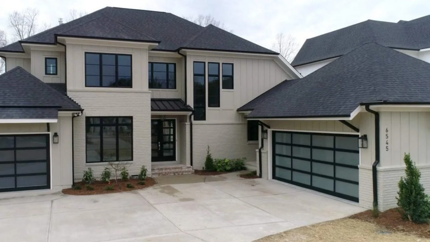 Modern Craftsman house Plan with 2-Story Blueprint Designs