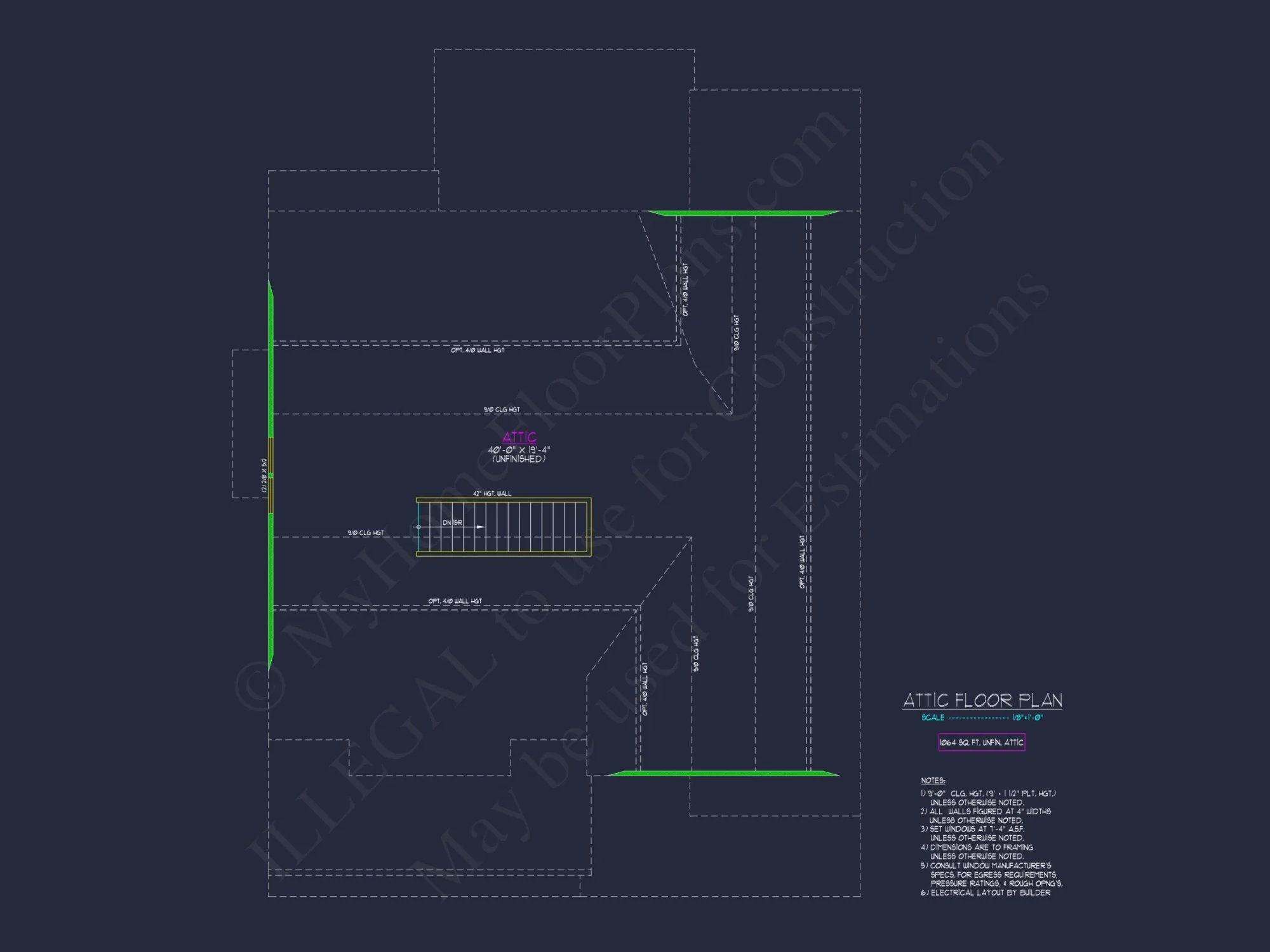 Modern Craftsman house Plan with Open Floor Plan & CAD Design