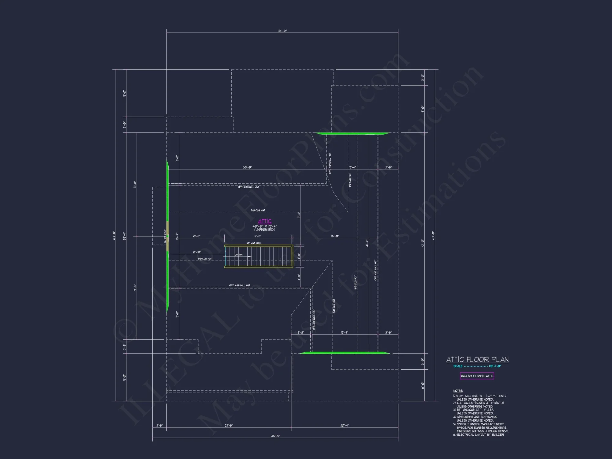 Modern Craftsman house Plan with Open Floor Plan & CAD Design