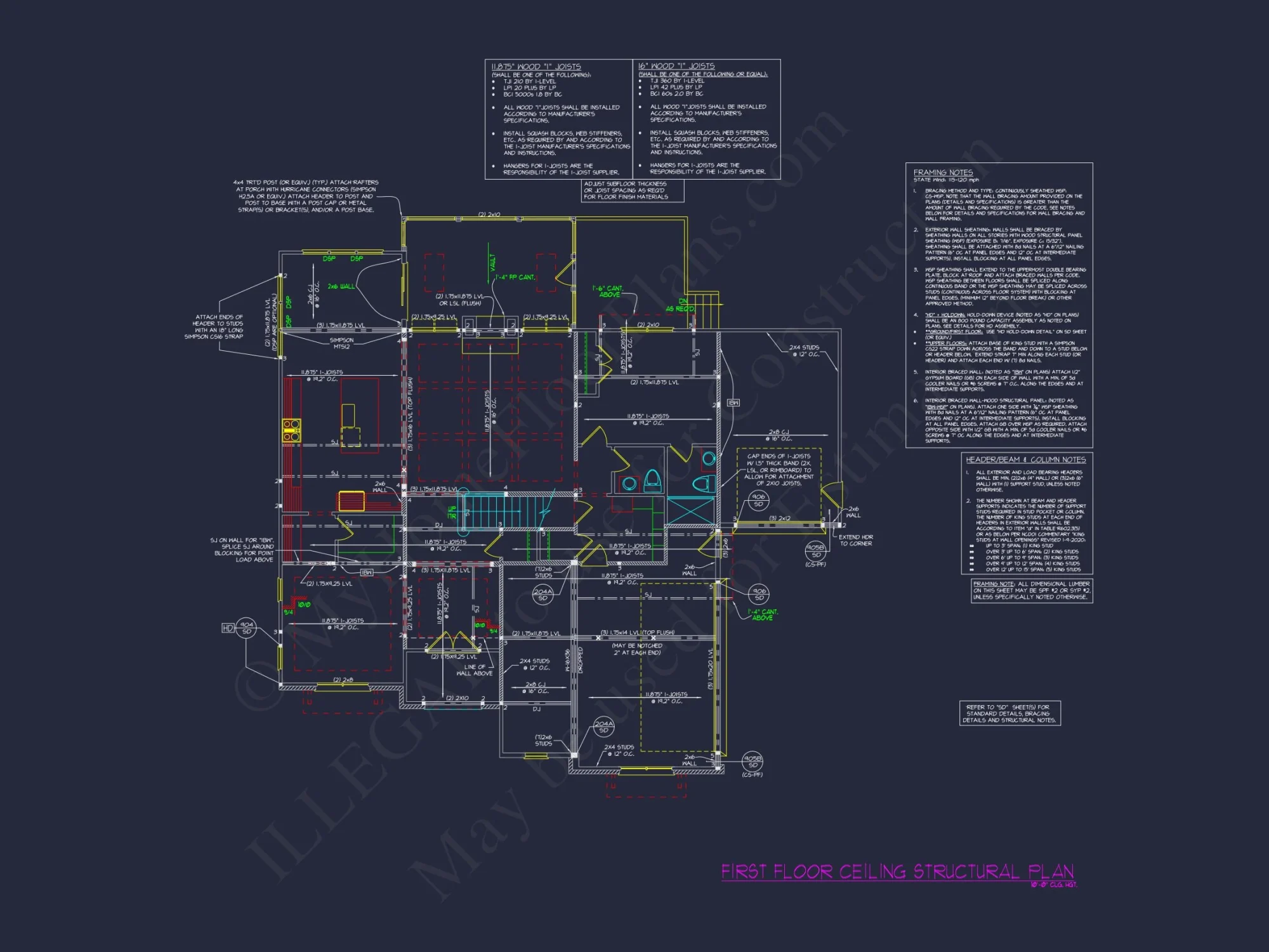 Beautiful house Plan with 4 Bedrooms, CAD Blueprints & Designs