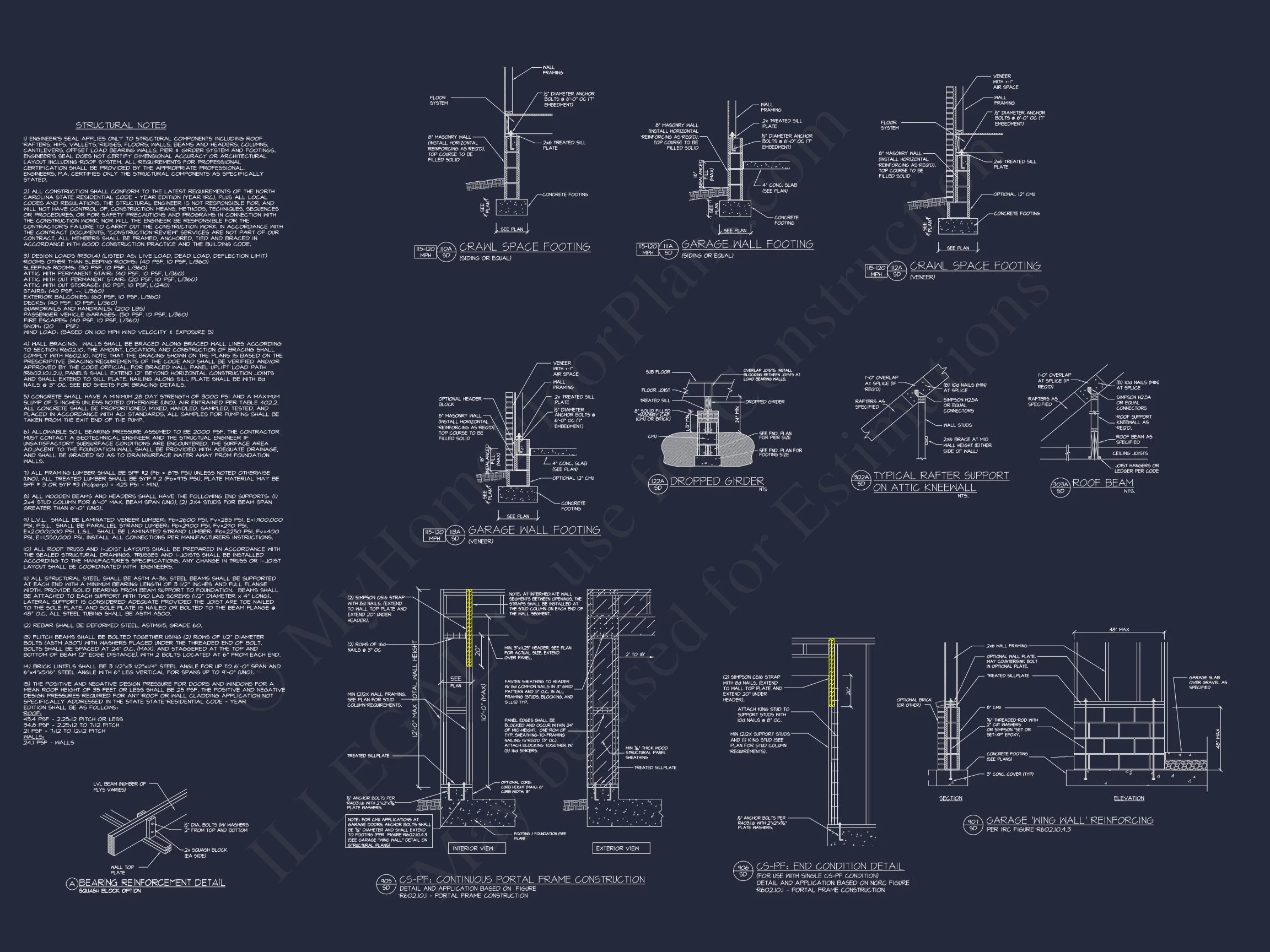 20-1205 HOUSE PLAN - Spacious Tudor-Inspired Floor Plan with 4 Bedrooms and 3 Garages 12 Spacious Tudor-Inspired Floor Plan with 4 Bedrooms and 3 Garages