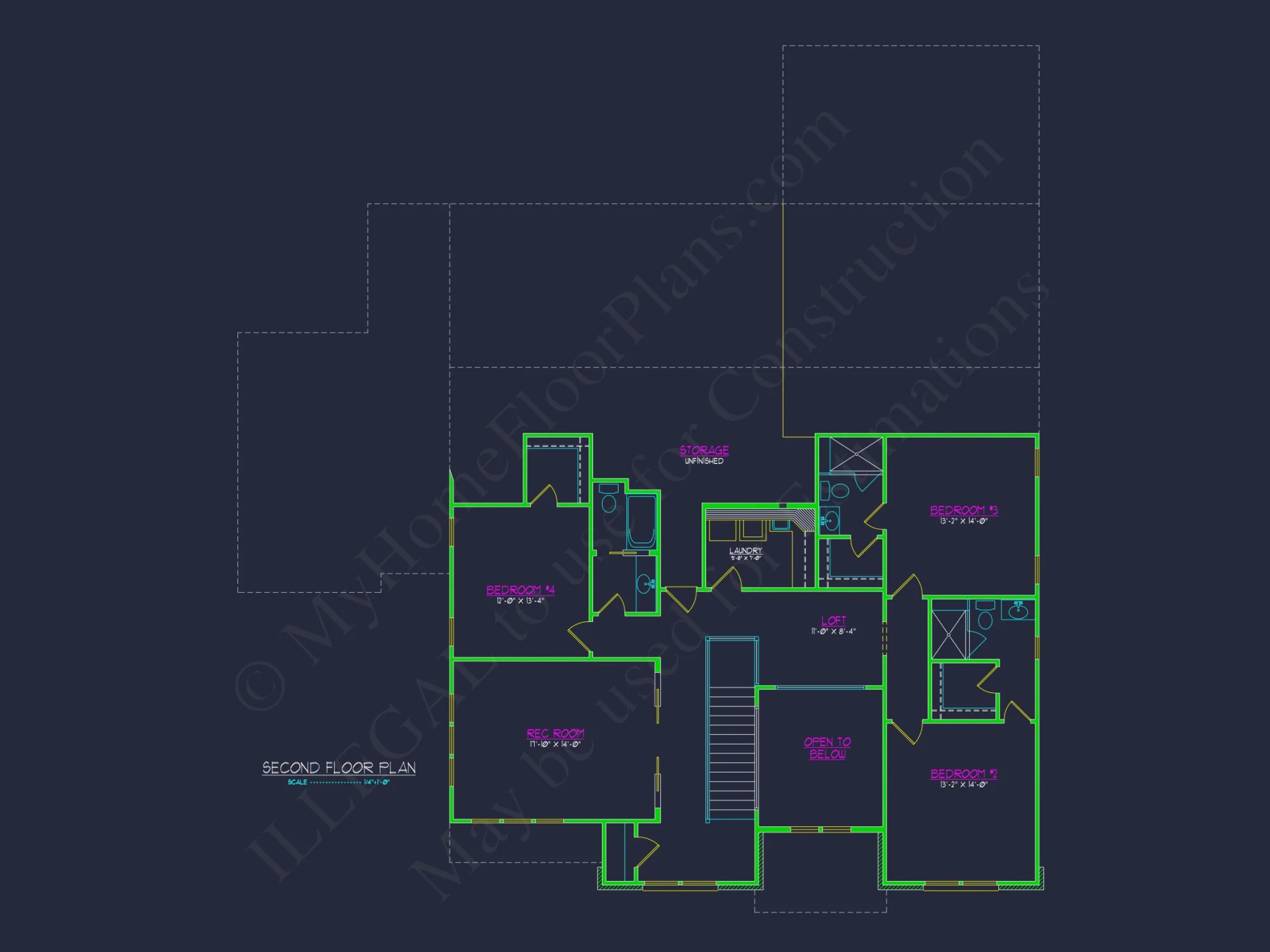 Spacious Tudor-Inspired Floor Plan with 4 Bedrooms and 3 Garages
