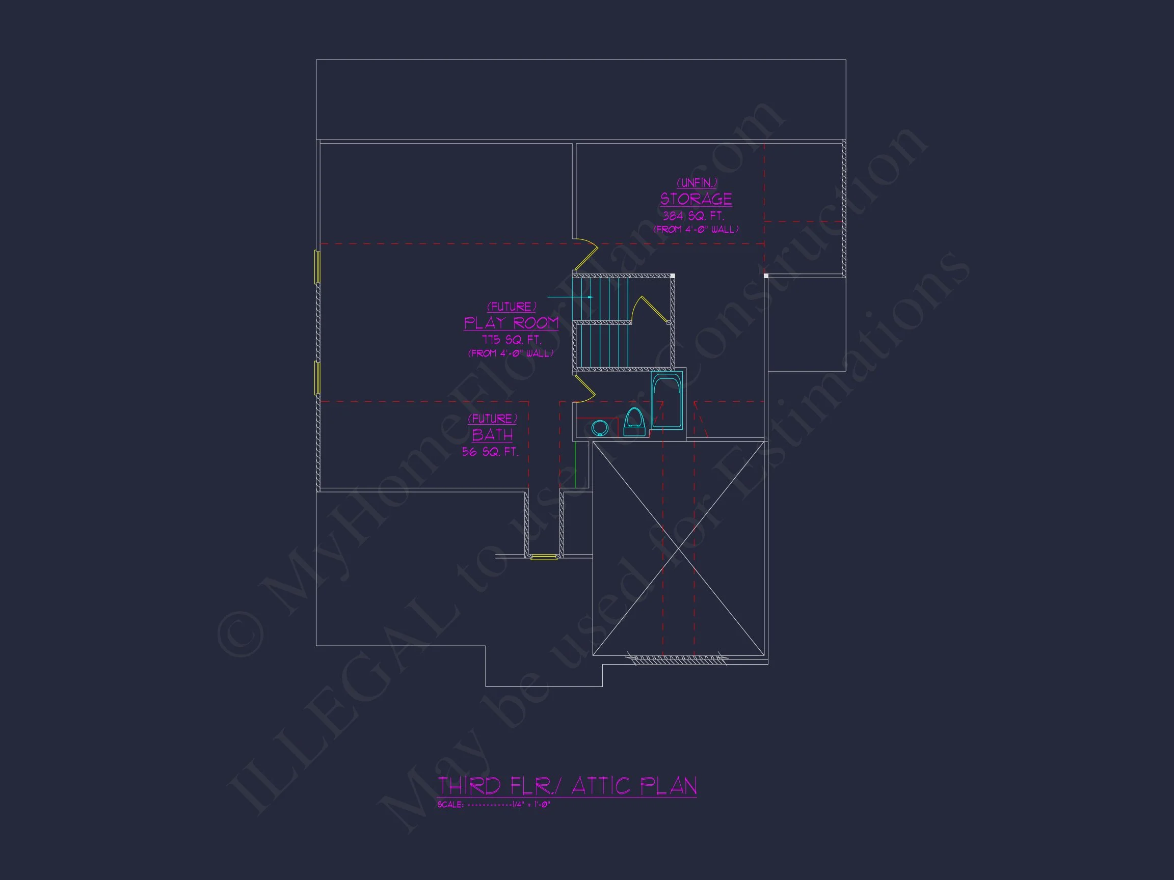 Elegant 3-Story Modern Craftsman house Plan with 5 Bedrooms