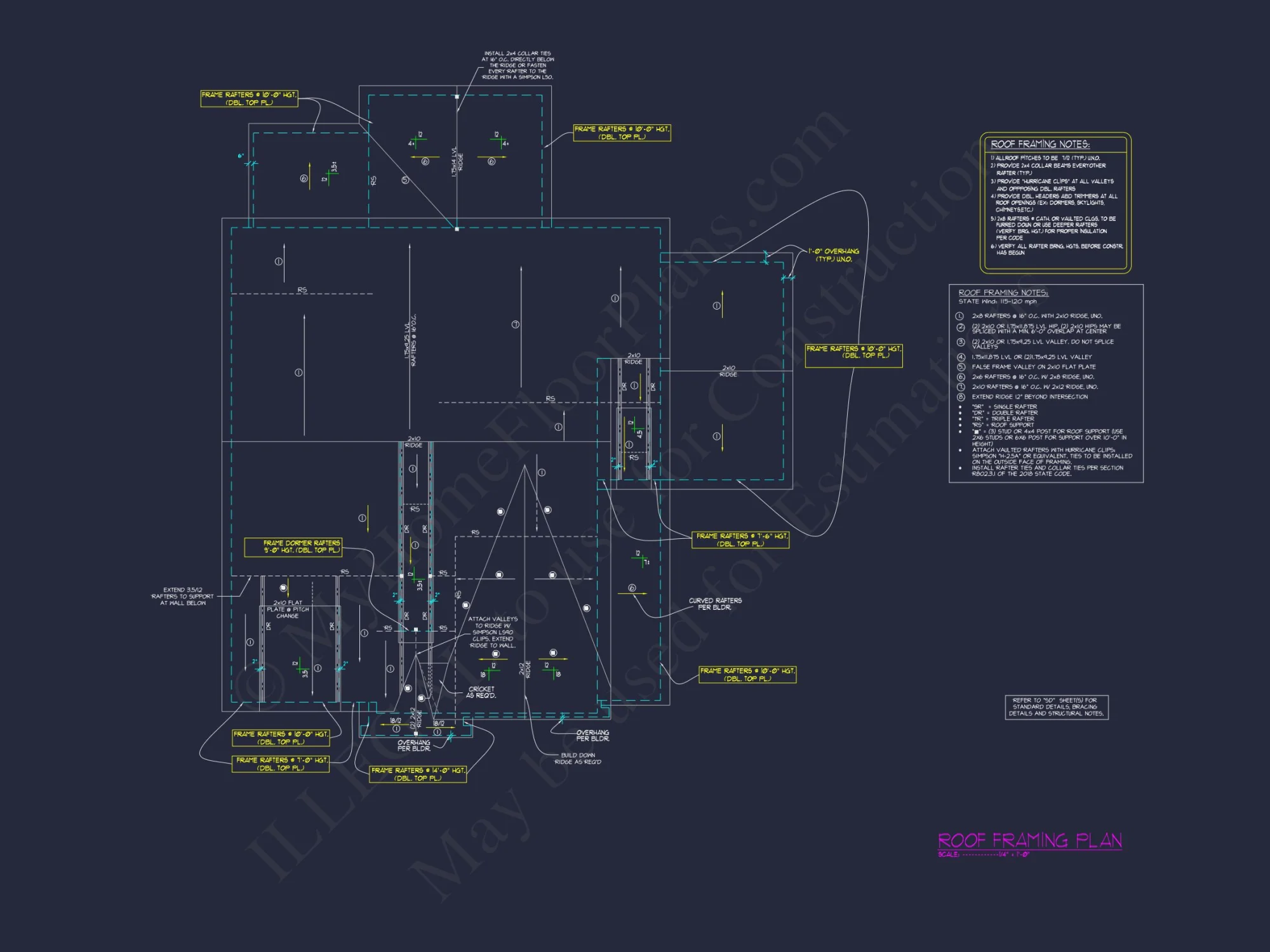 Farmhouse house Floor Plan with CAD Blueprint Designs