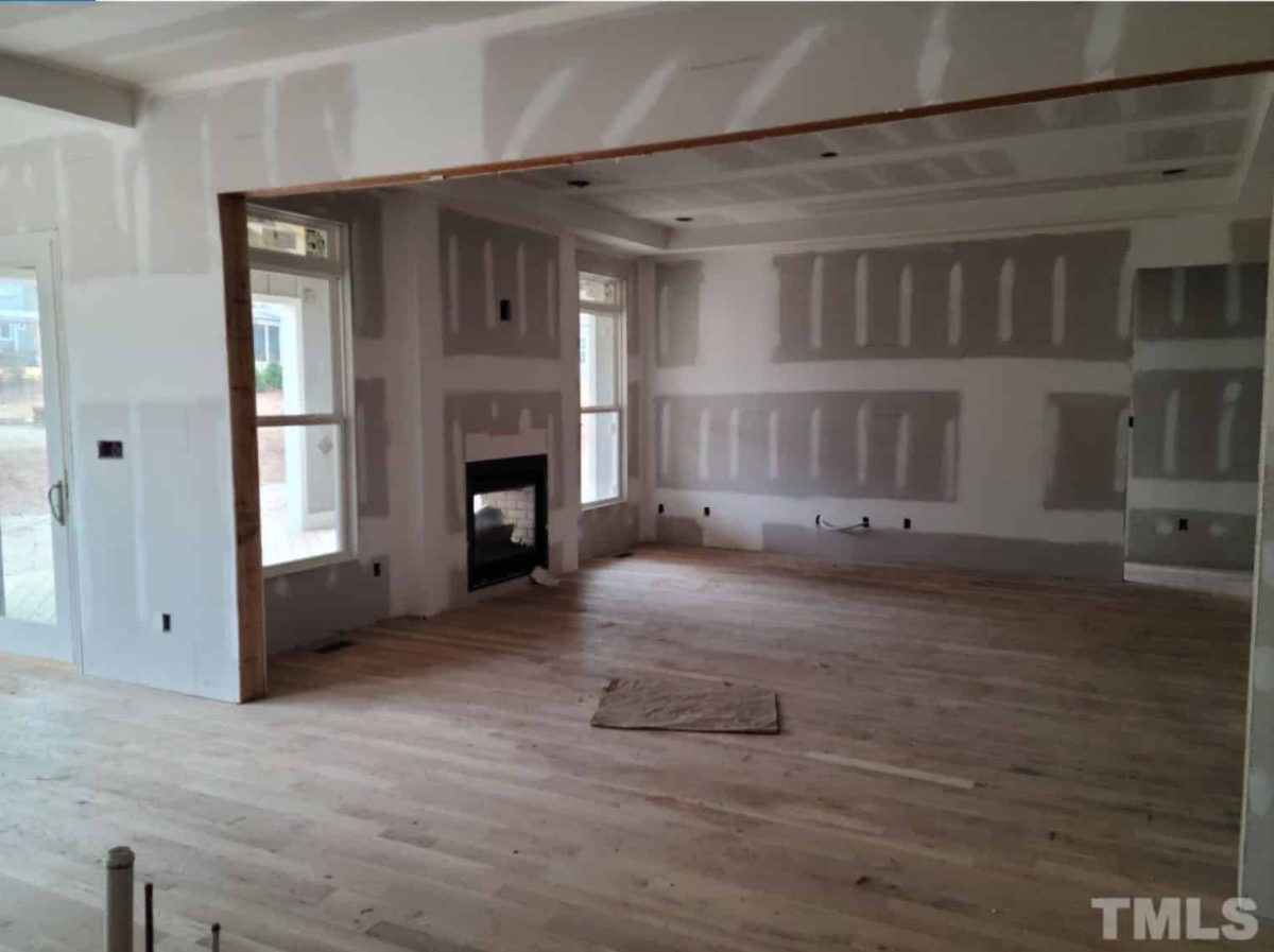 Farmhouse house Floor Plan with CAD Blueprint Designs