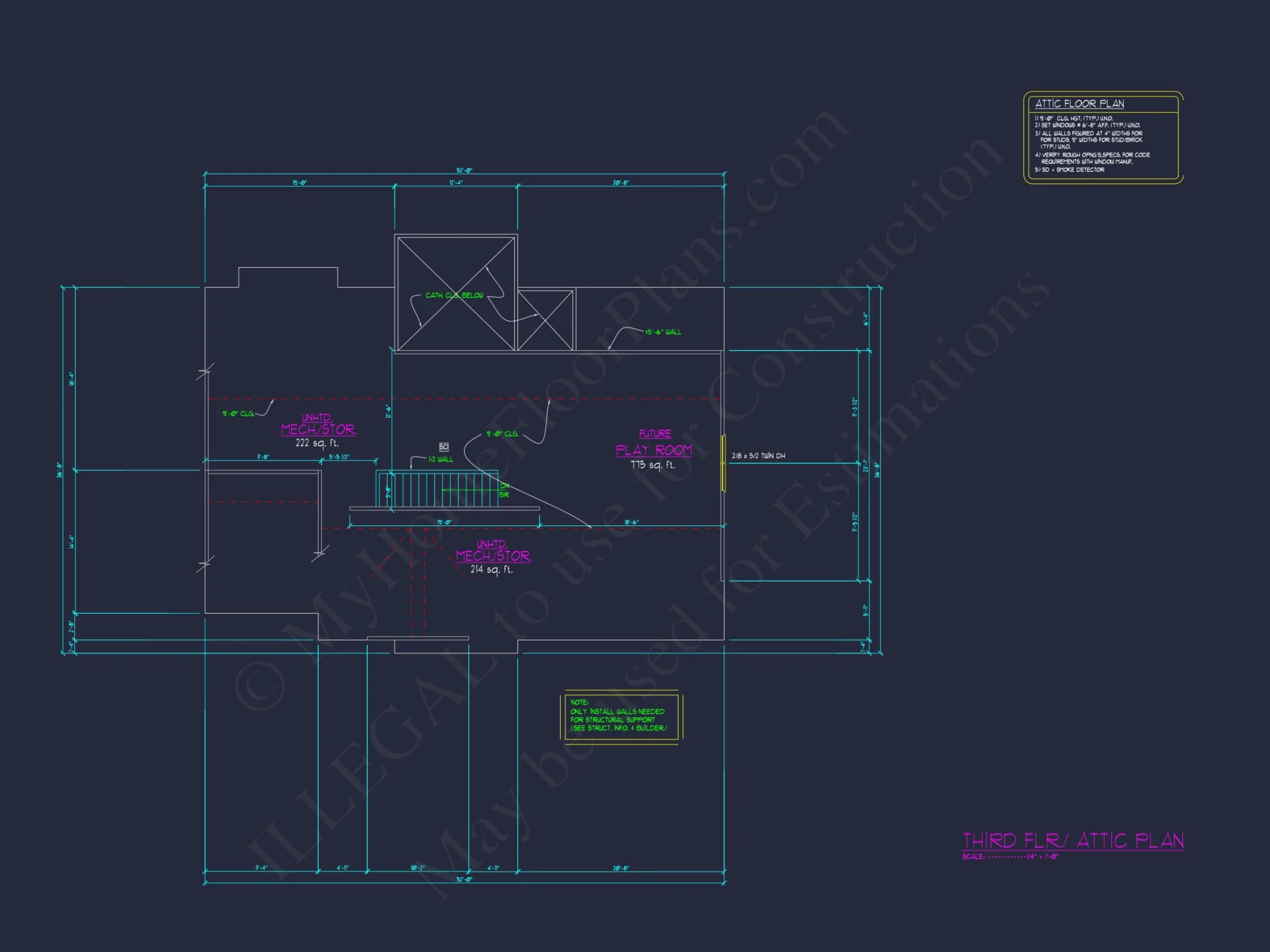 Elegant house Plan with Blueprint CAD Architecture Designs