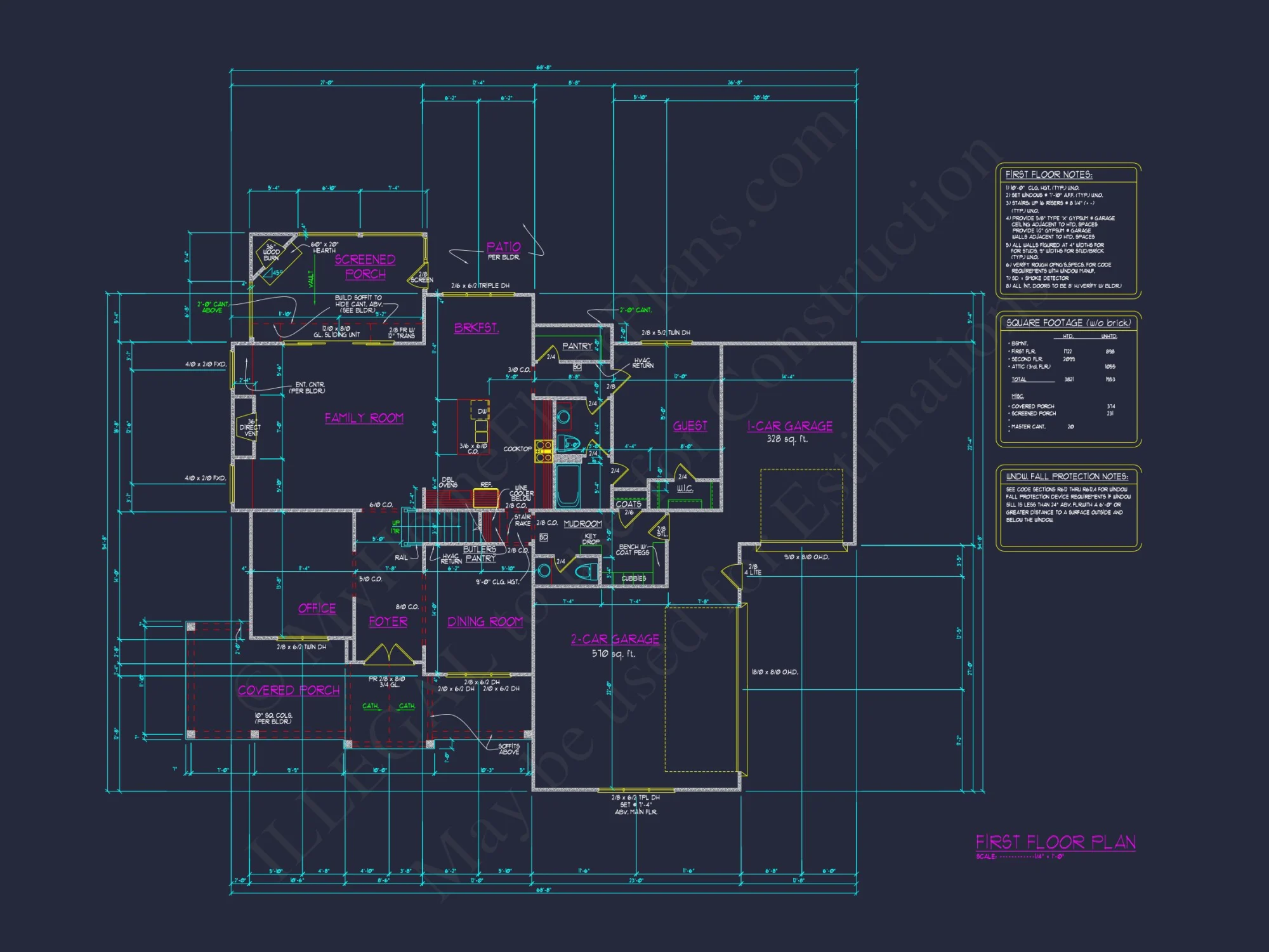 Elegant house Plan with Blueprint CAD Architecture Designs