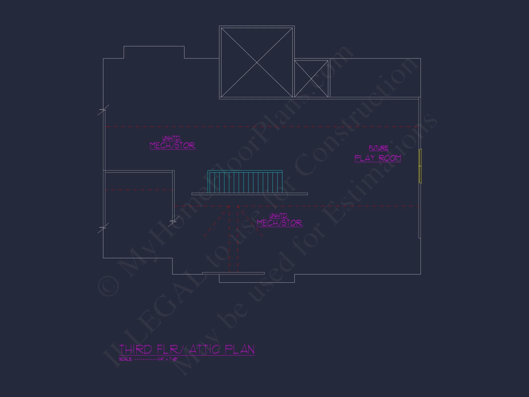 Elegant house Plan with Blueprint CAD Architecture Designs