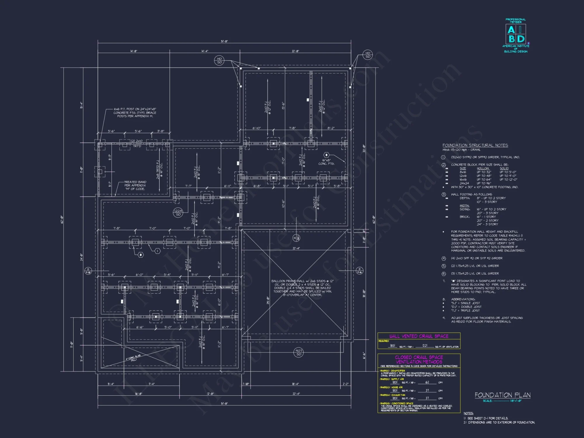 Modern house Architectural CAD Plan with 2 Floors & 4 Beds