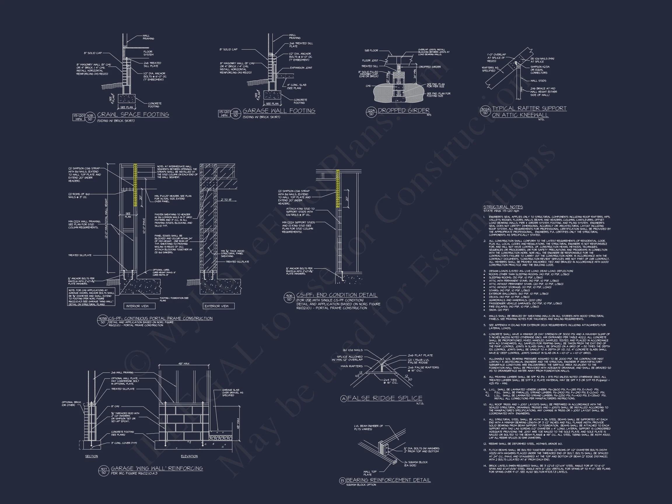 20-1001 HOUSE PLAN - Stunning House Plan with 2 Floors, CAD Blueprint & Designs 15 Stunning house Plan with 2 Floors, CAD Blueprint & Designs